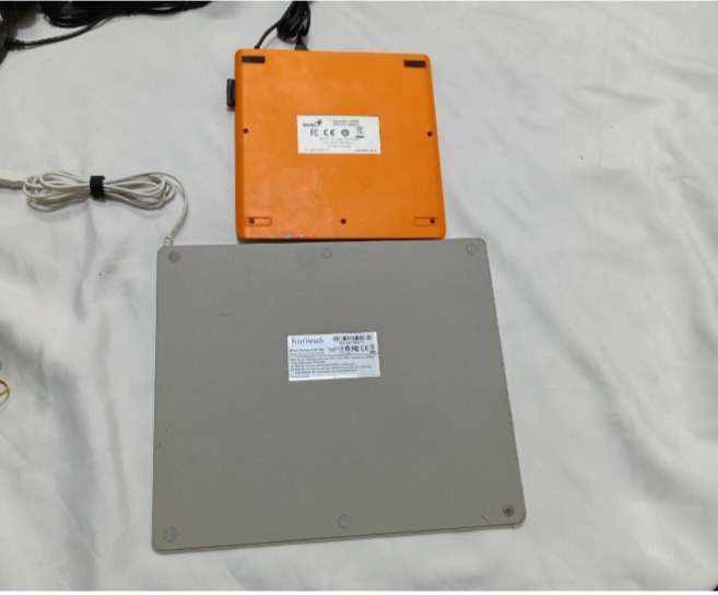 دو عدد صفحه دیجیتال قلم نوری بدون ضمانت