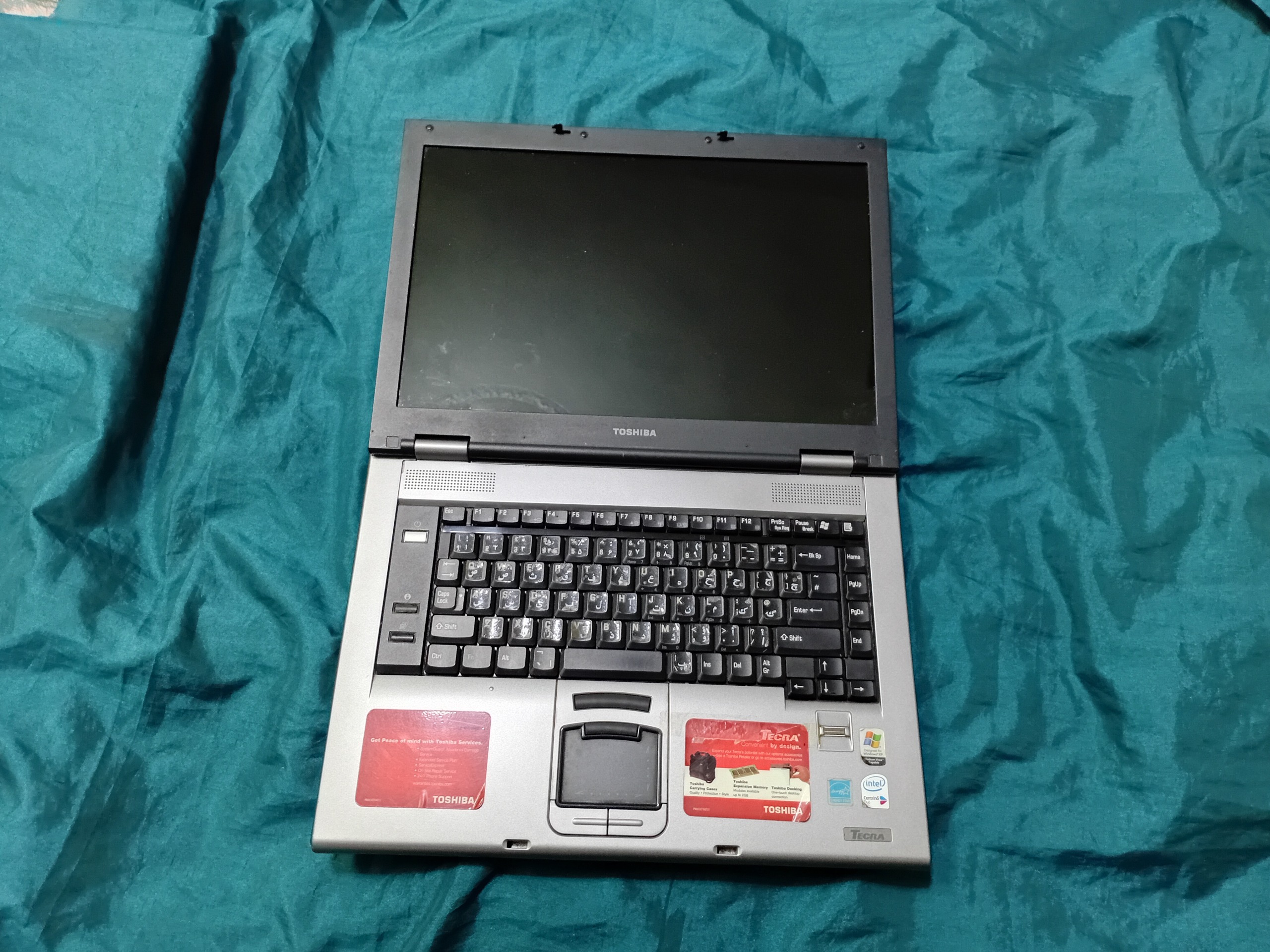 لپ تاپ توشیبا TECRA A8-S8514 خاموش