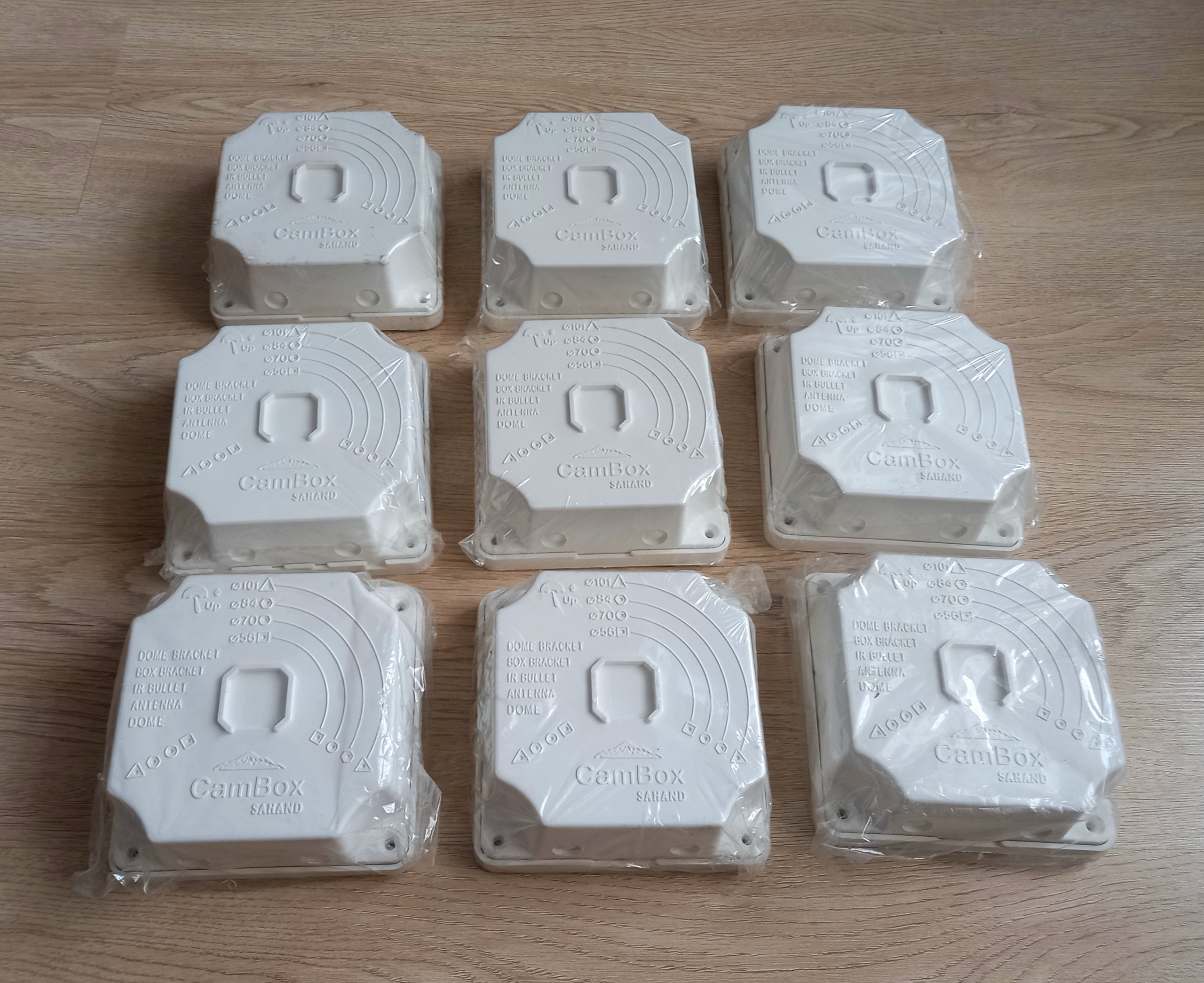 کم باکس درجه یک دوربین مداربسته 10 × 10 سانتیمتر