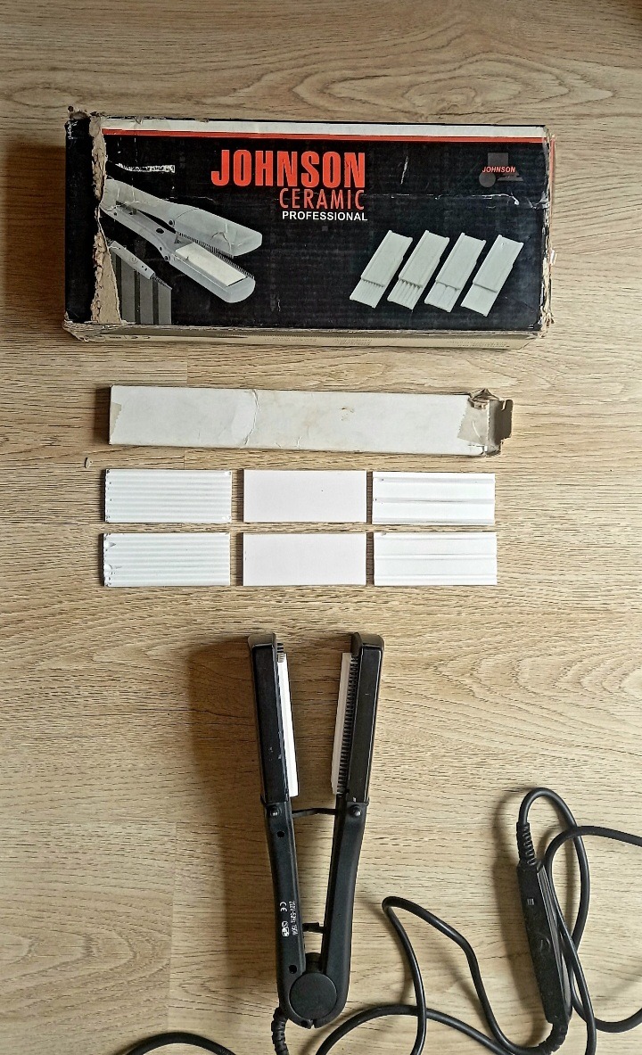 اتو موی حرفه ای جانسون با صفحات متغیر