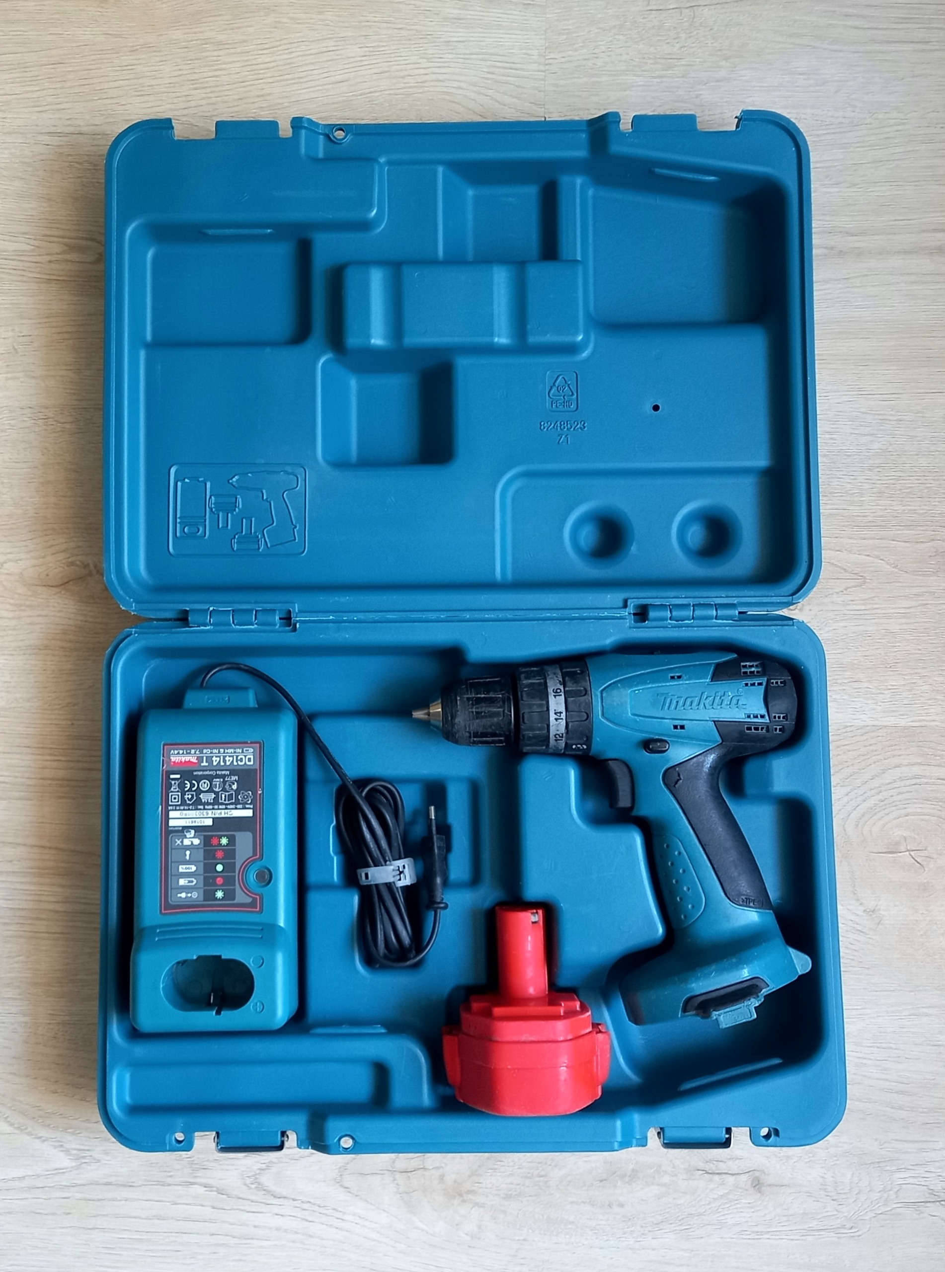 دریل شارژی چکشی 14/4 ولت اصل ماکیتا Makita 8291D