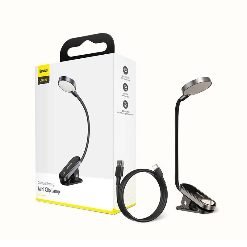 چراغ مطالعه گیره دار بیسوس Baseus DGRAD-0G