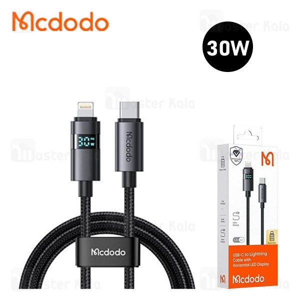 کابل لایتنینگ بهType-Cمک دودو1.2CA-6570 متر30 وات