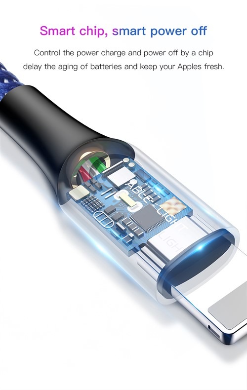 کابل لایتنینگ هوشمندبیسوس مدل Baseus CALCD-01