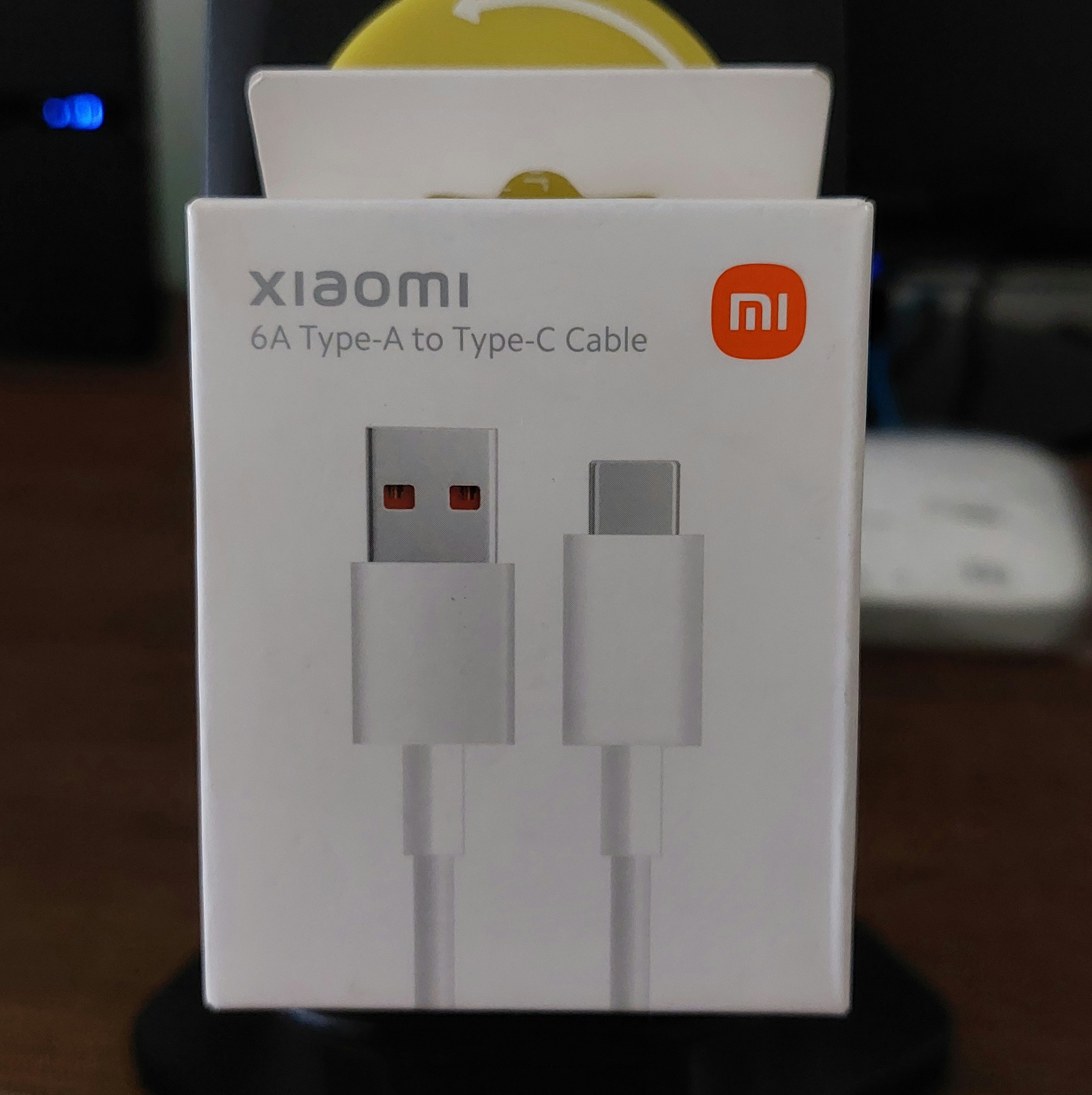 کابلType Cشیائومی6Xiaomi H26250 آمپر-اصلی وپک دار