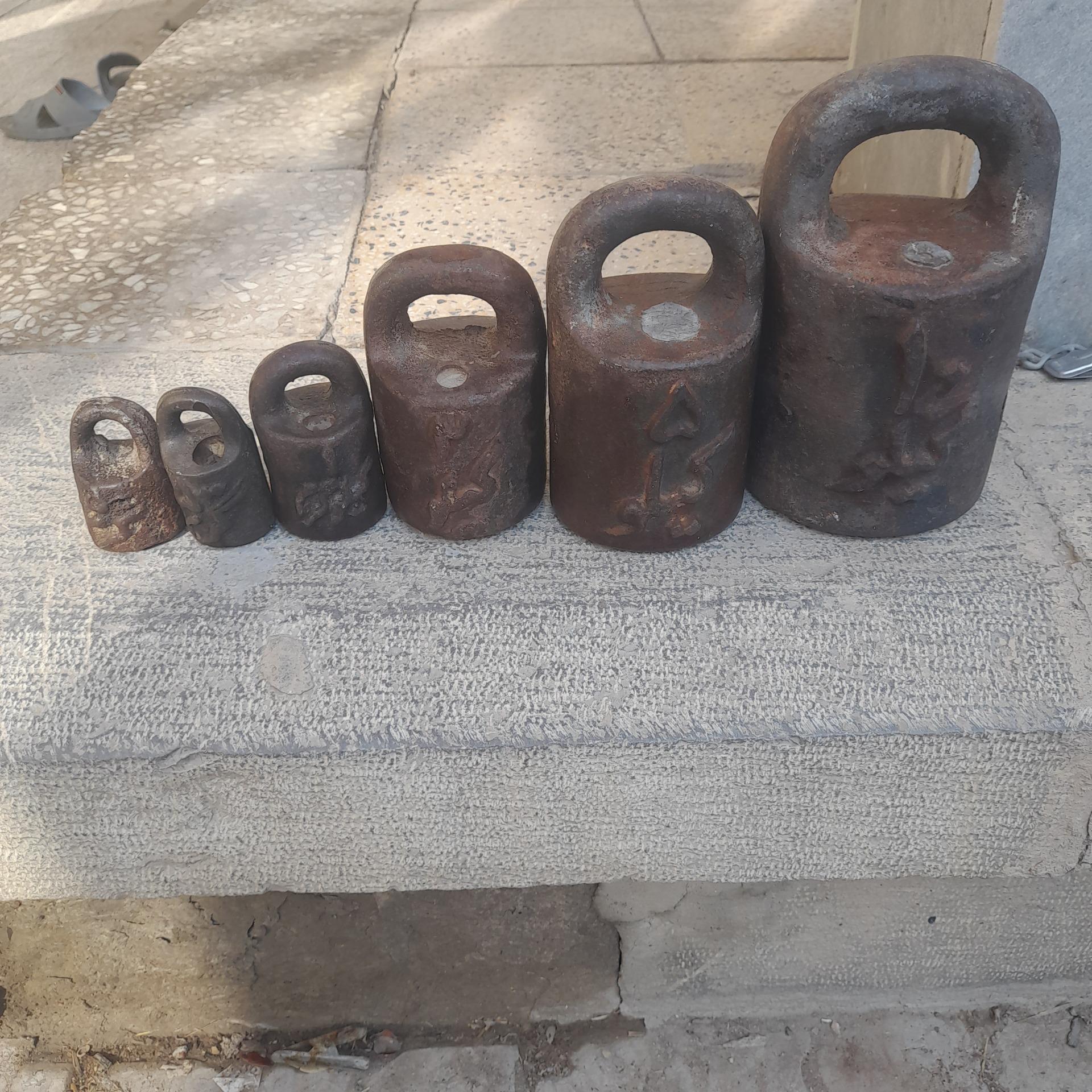 20 کیلوگرم وزنه ترازو فولادی قدیمی