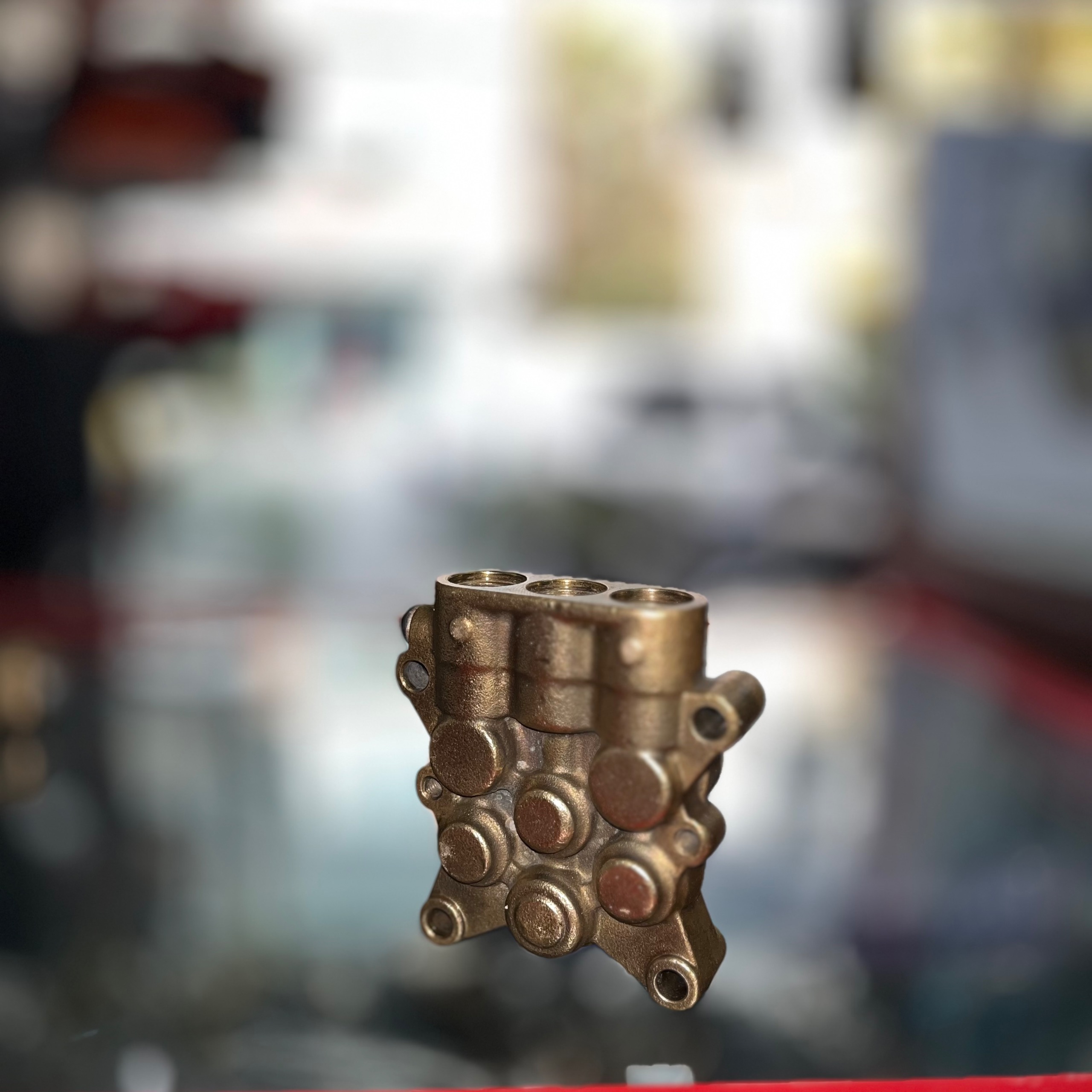 سر سیلندر برنجی کارواش رونیکس 160 بار