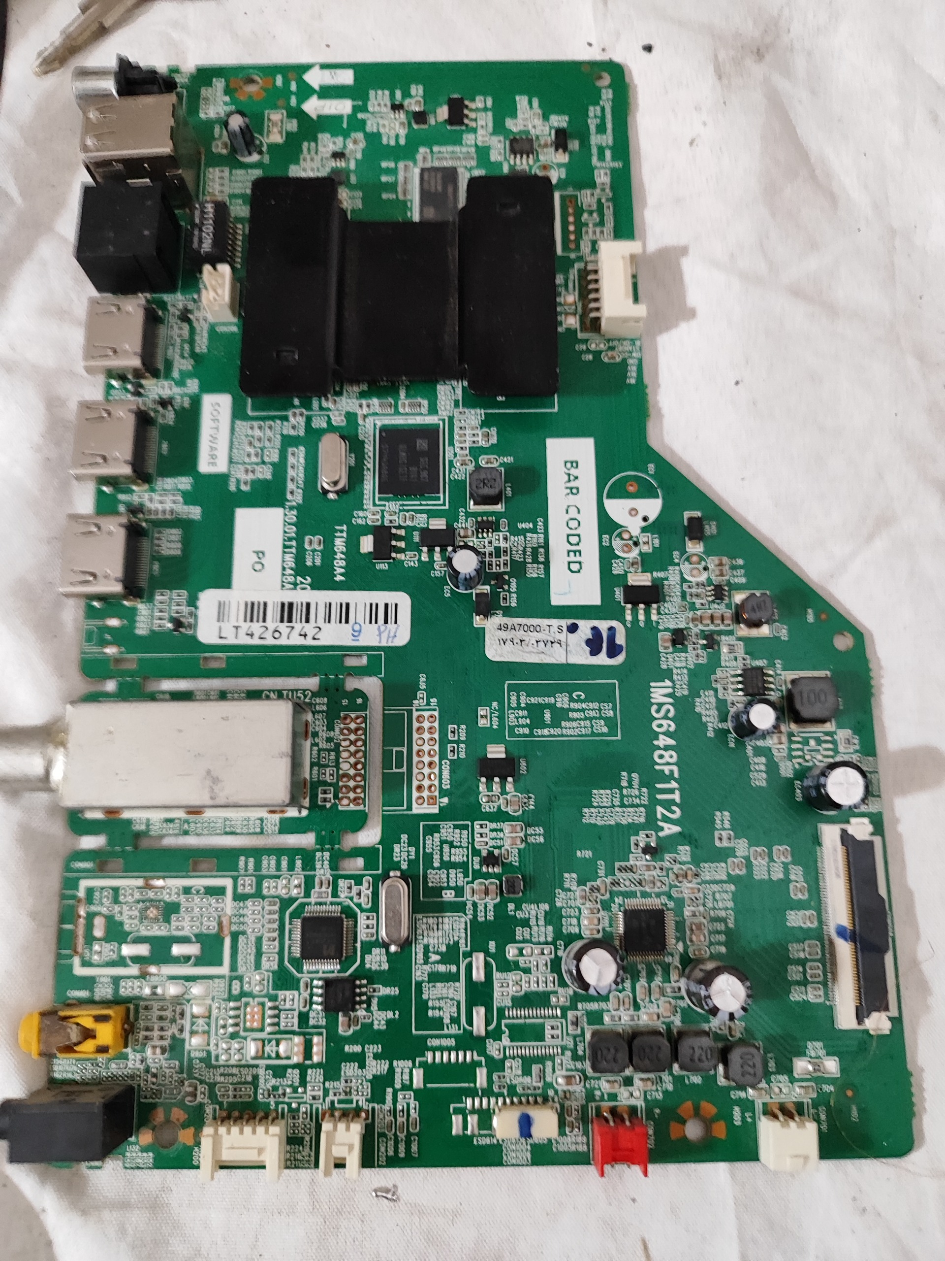 مین برد اصلی تلویزیون ایکس ویژن 49 اینج 4k