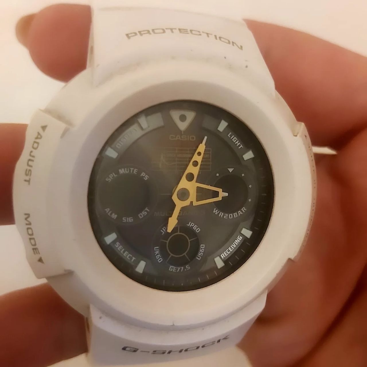 کاسیو جی شاک سولار دوزمانه