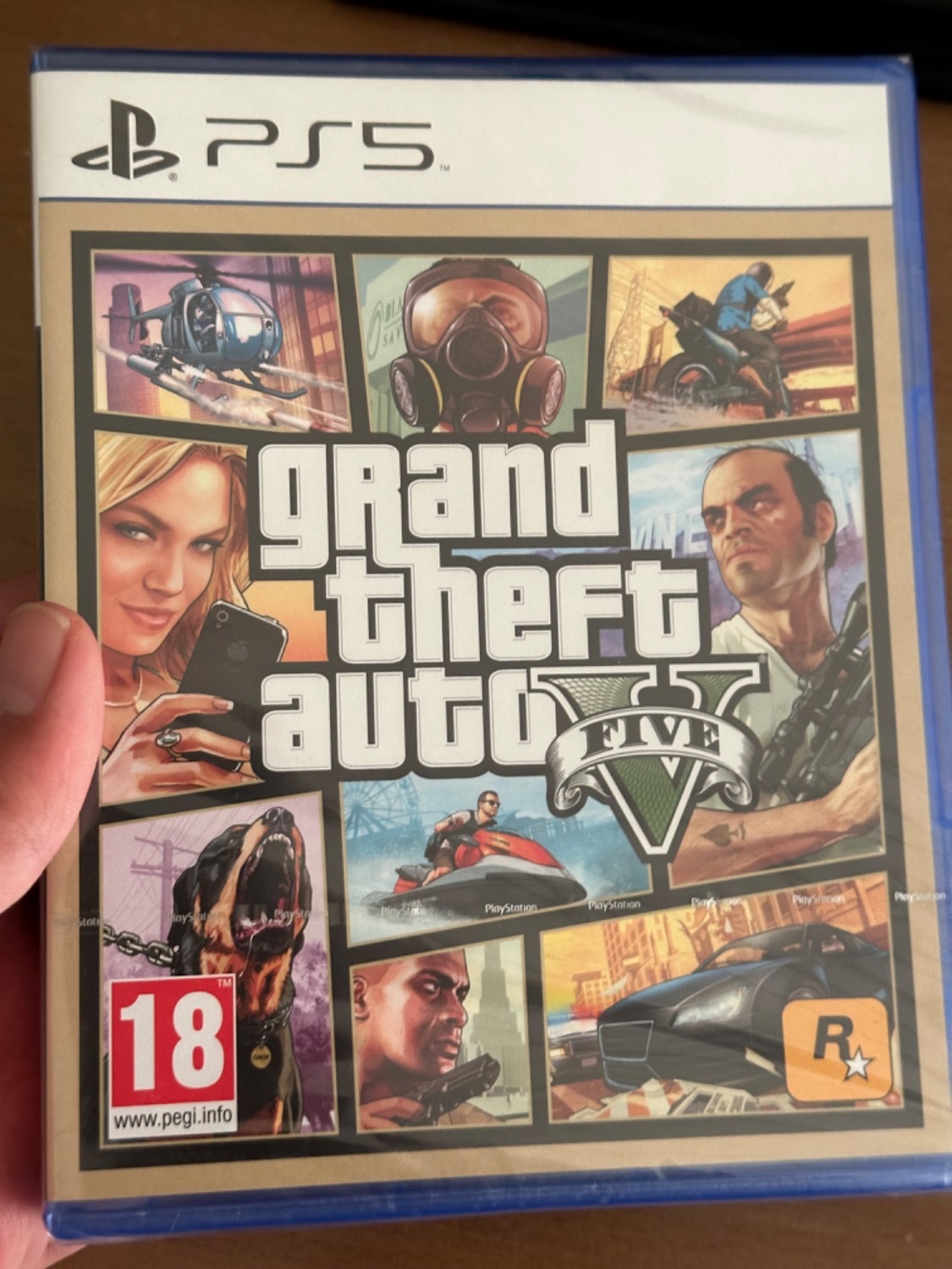 دیسک پلمپ اصلی (GTAV) برای ps5