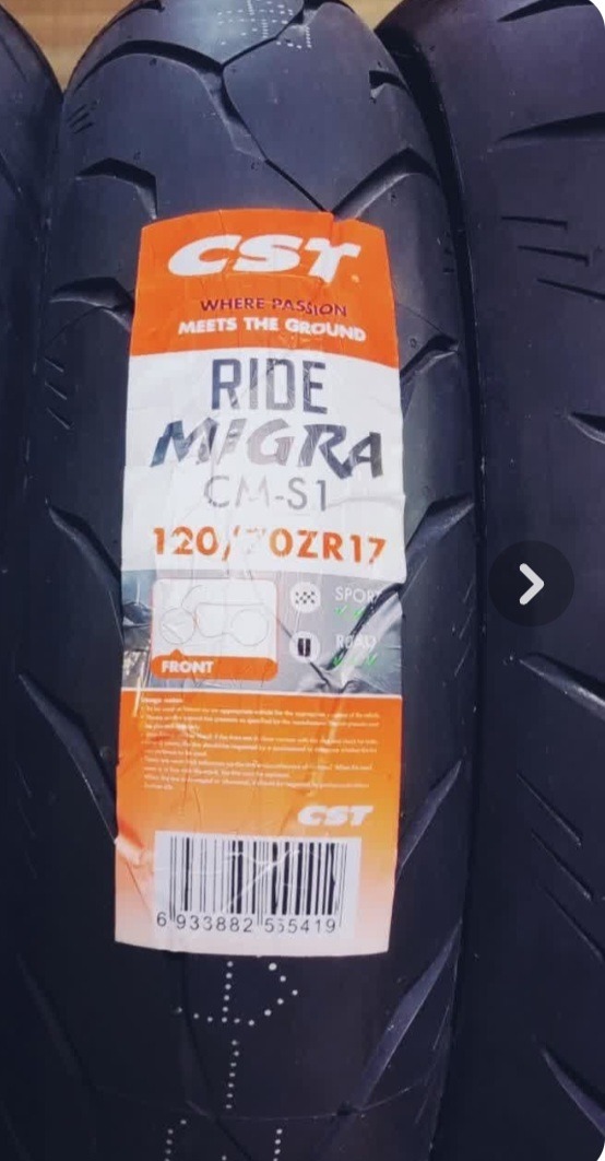 لاستیک عقب جلو cst هوندا cbr 1000rr