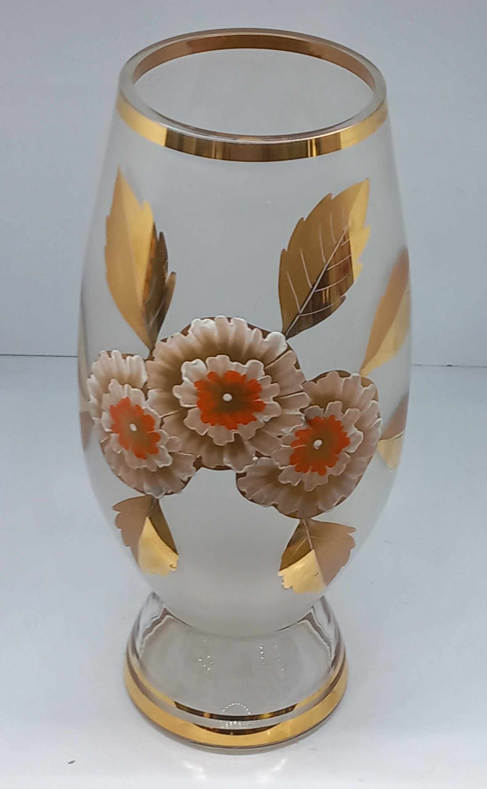 گلدان. قدیمی. شیشه ای