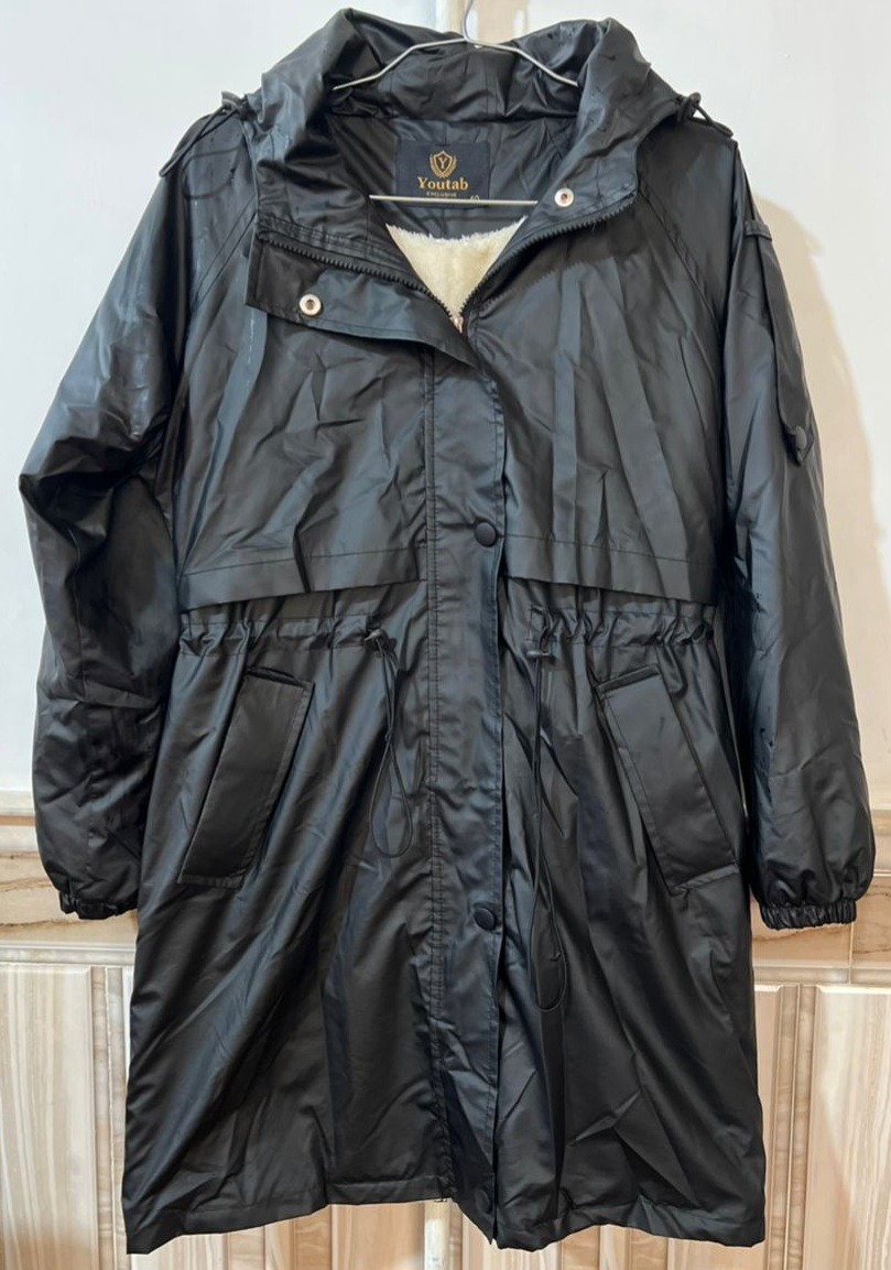 کاپشن و بارانی دخترانه.سایز 38