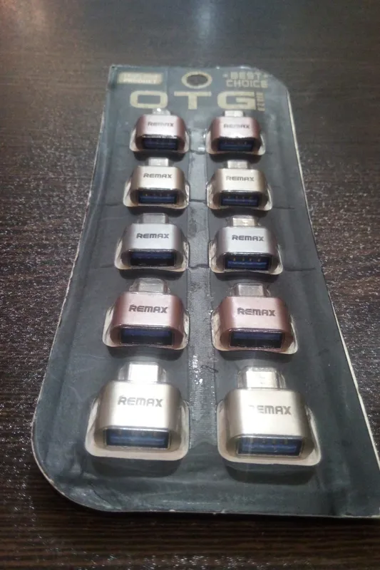 تبدیل OTG میکرو REMAX بسته ده تایی