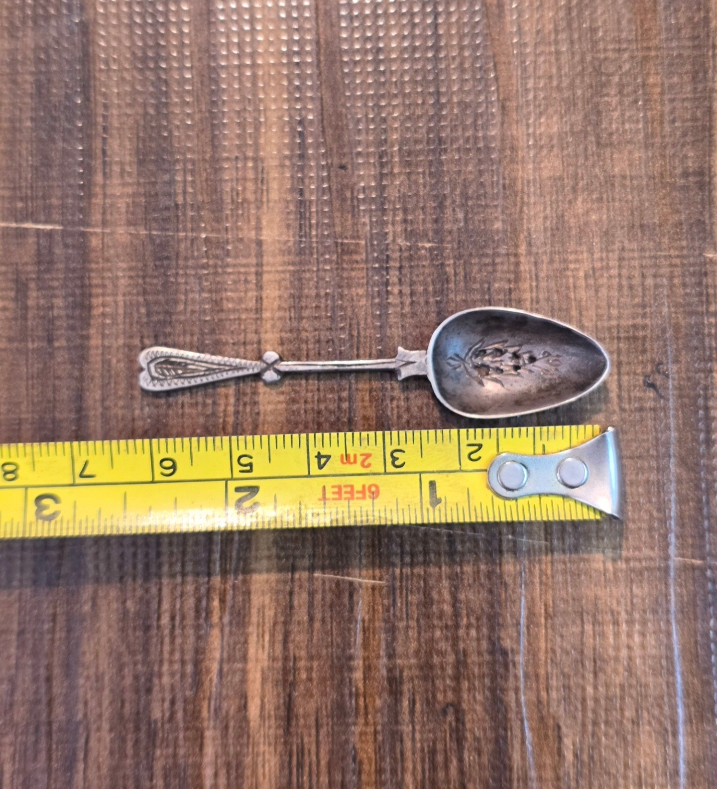 قاشق نقره قاجاری توضیحات