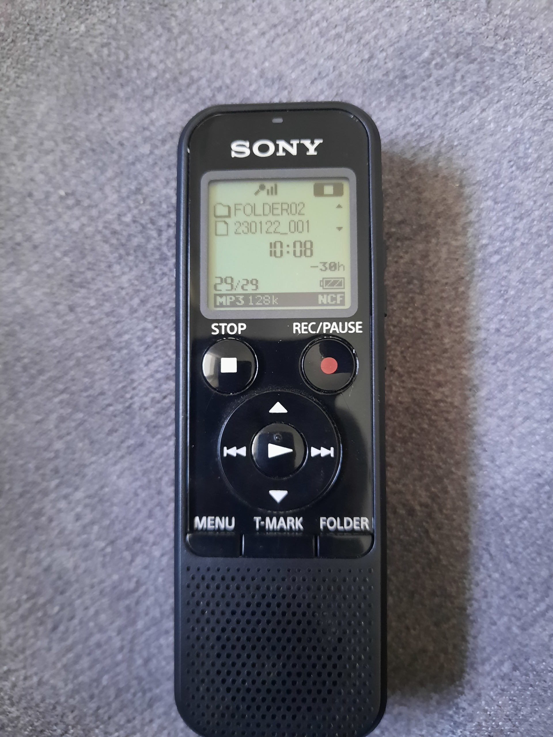 ضبط خبرنگاری سونی مدل PX440
