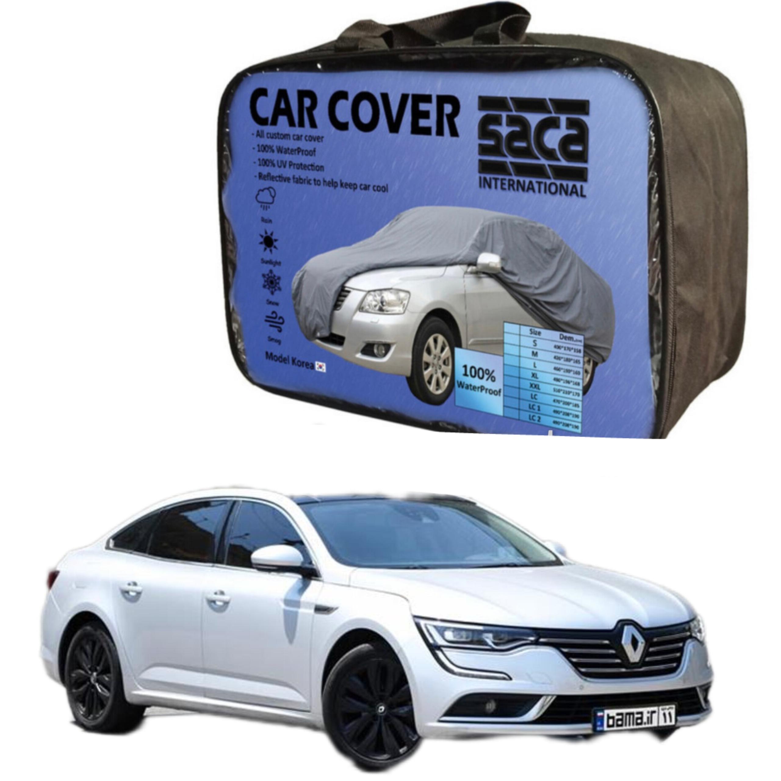 چادر رنو تالیسمان پشت کرک4فصل ضد آب