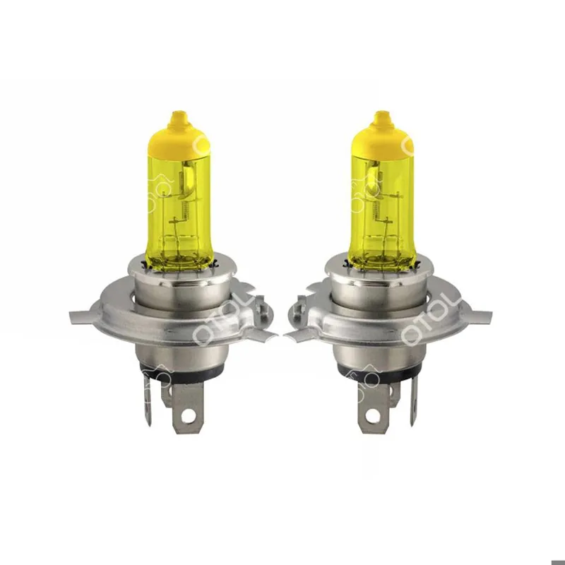 لامپ خودرو  100 وات برندSTCO رنگ زرد پایهH4