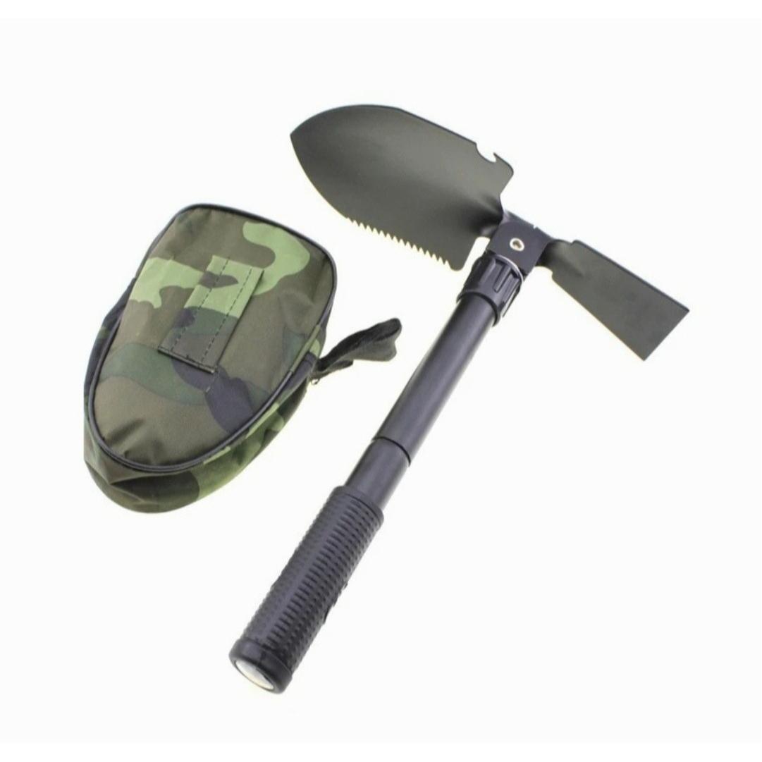 مزایده...1عدد بیلچه مسافرتی به همراه کیف