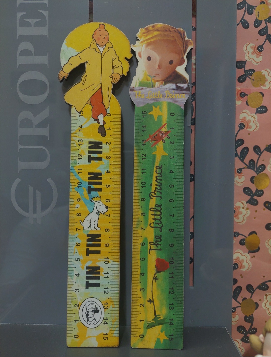 6عدد_ خط کش چوبی 15 و 25 سانتی