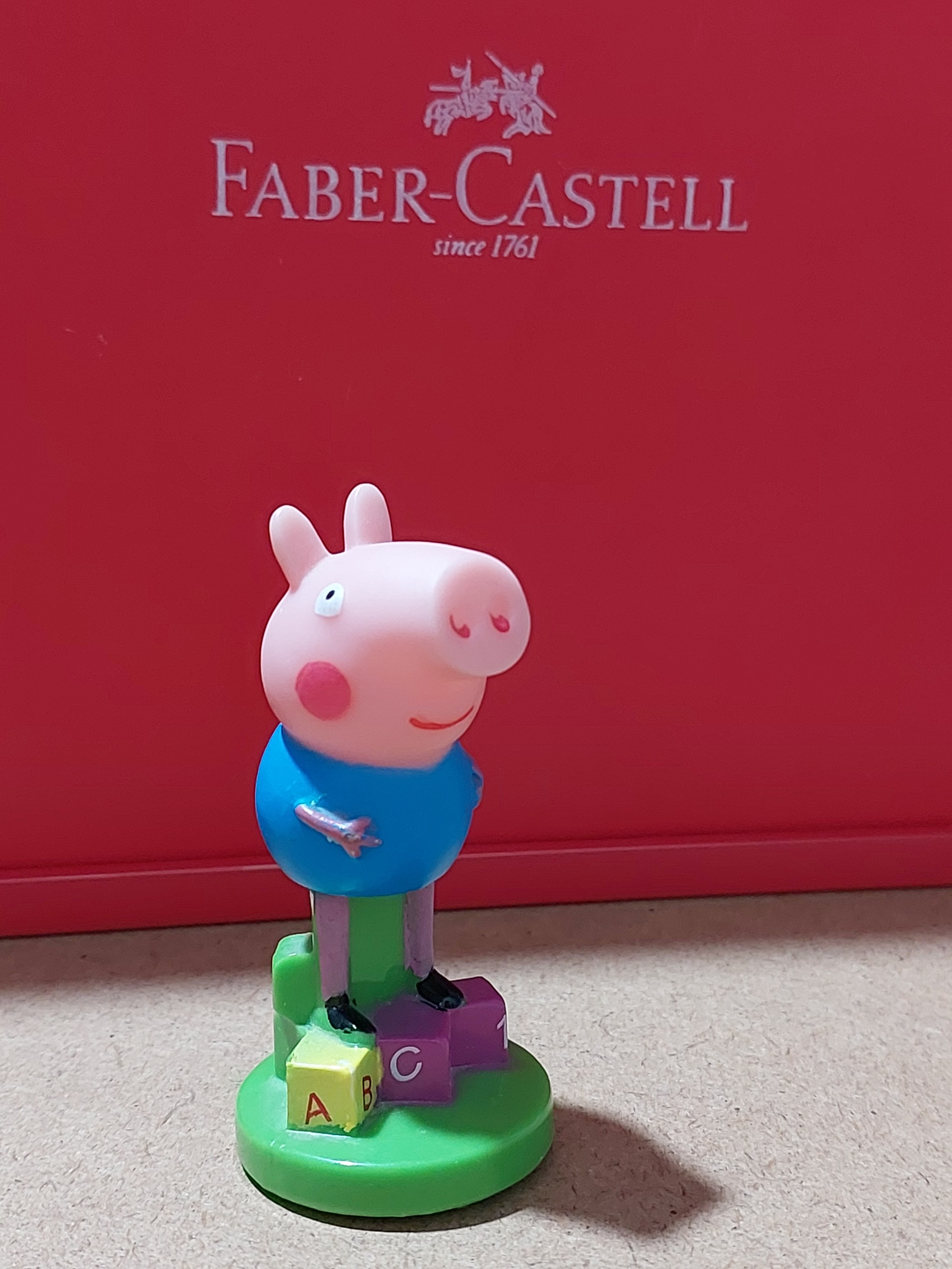 فیگور عروسک مهر خارجی پپا خوک فانتزی اسباب بازی