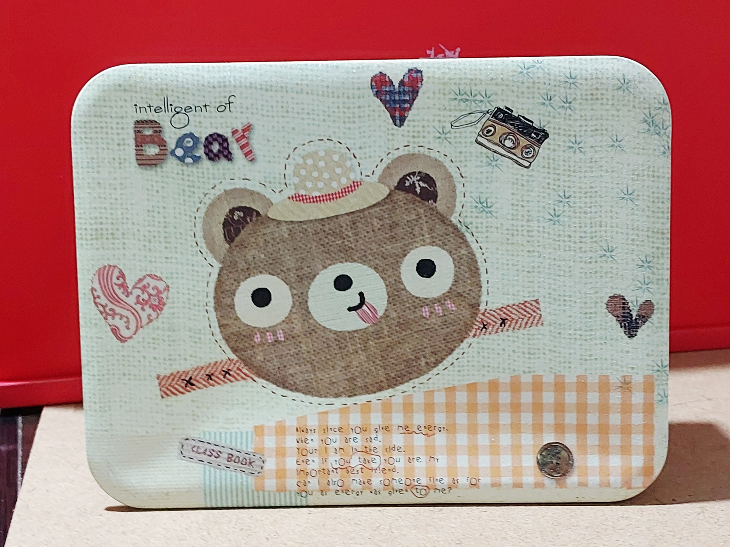 قلک فلزی فانتزی اسباب بازی طرح خرس خارجی