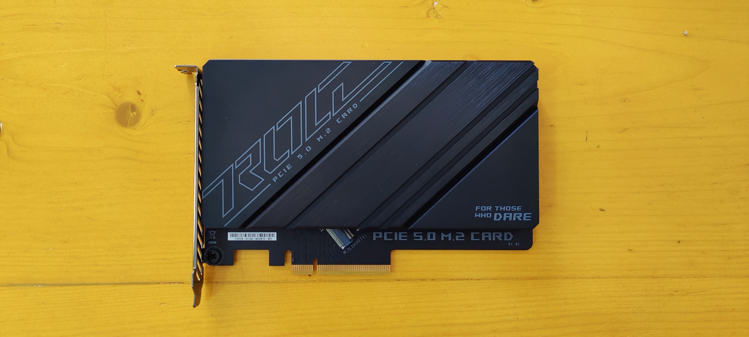 کارت توسعه PCI-E به ROG SSD M.2 NVMe کارت مبدل