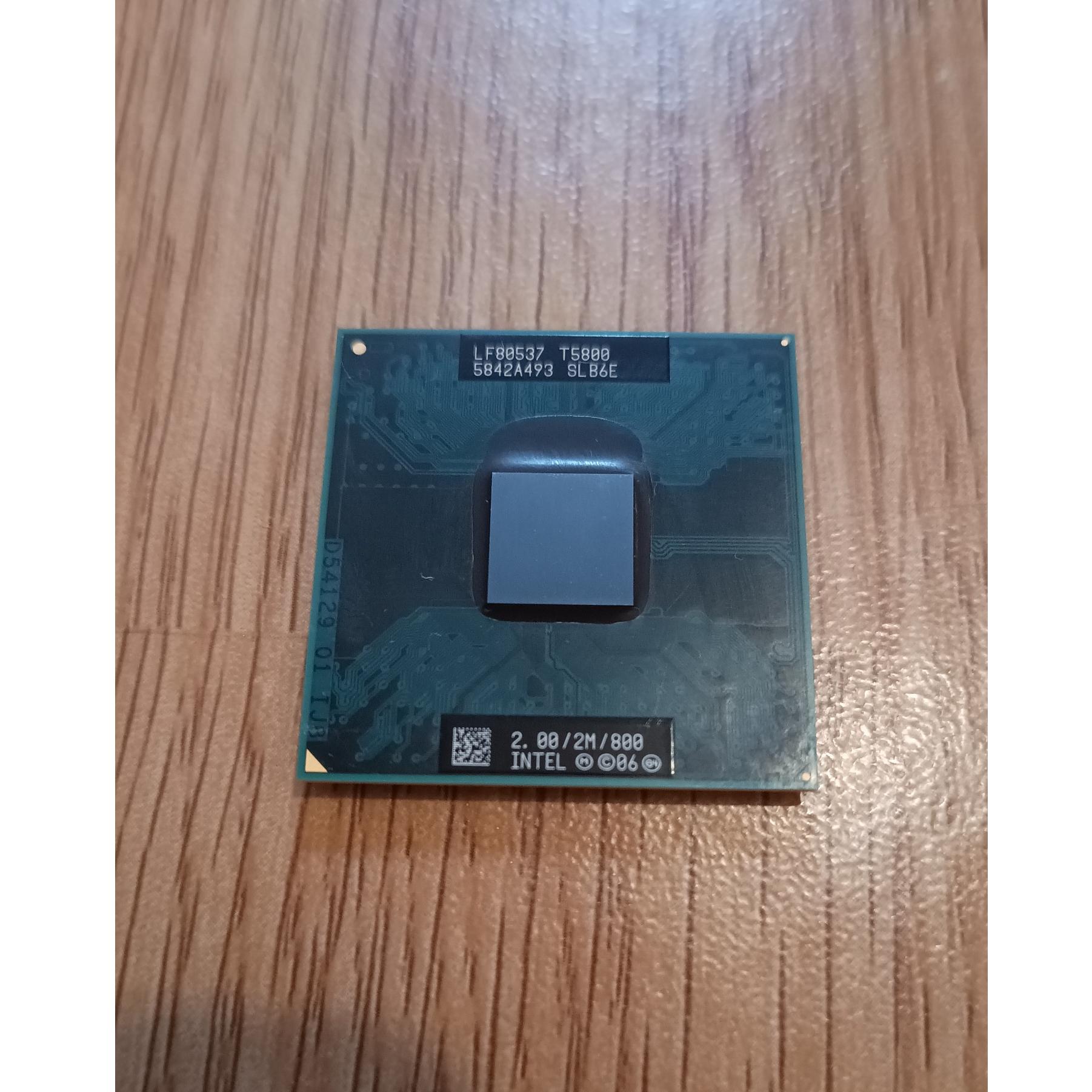 پردازنده لپ تاپ اینتل Intel Core 2 Duo T5800 CPU