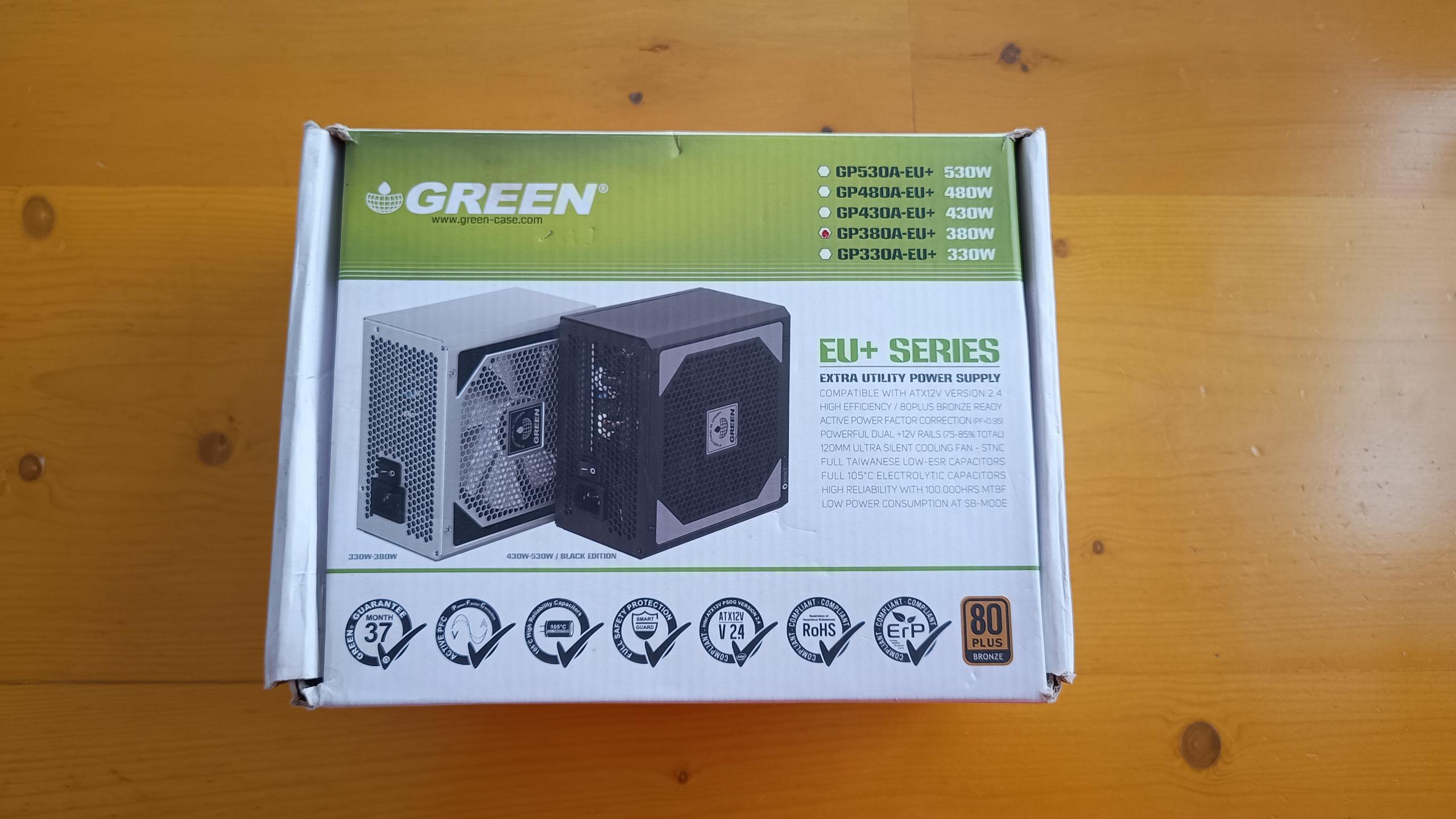 پاور نو آکبند گرین Green GP380A-EU پلاس