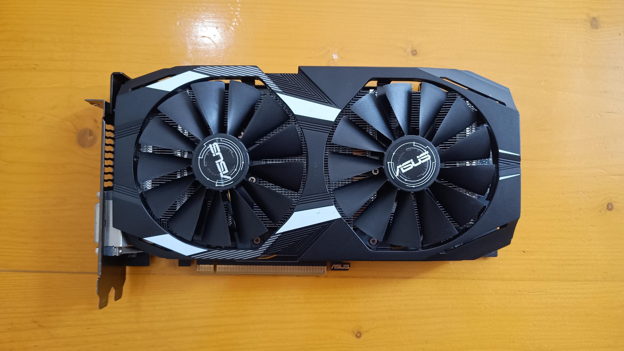 کارت گرافیک حداکثر دما 67 درجه Asus RX580 8GB