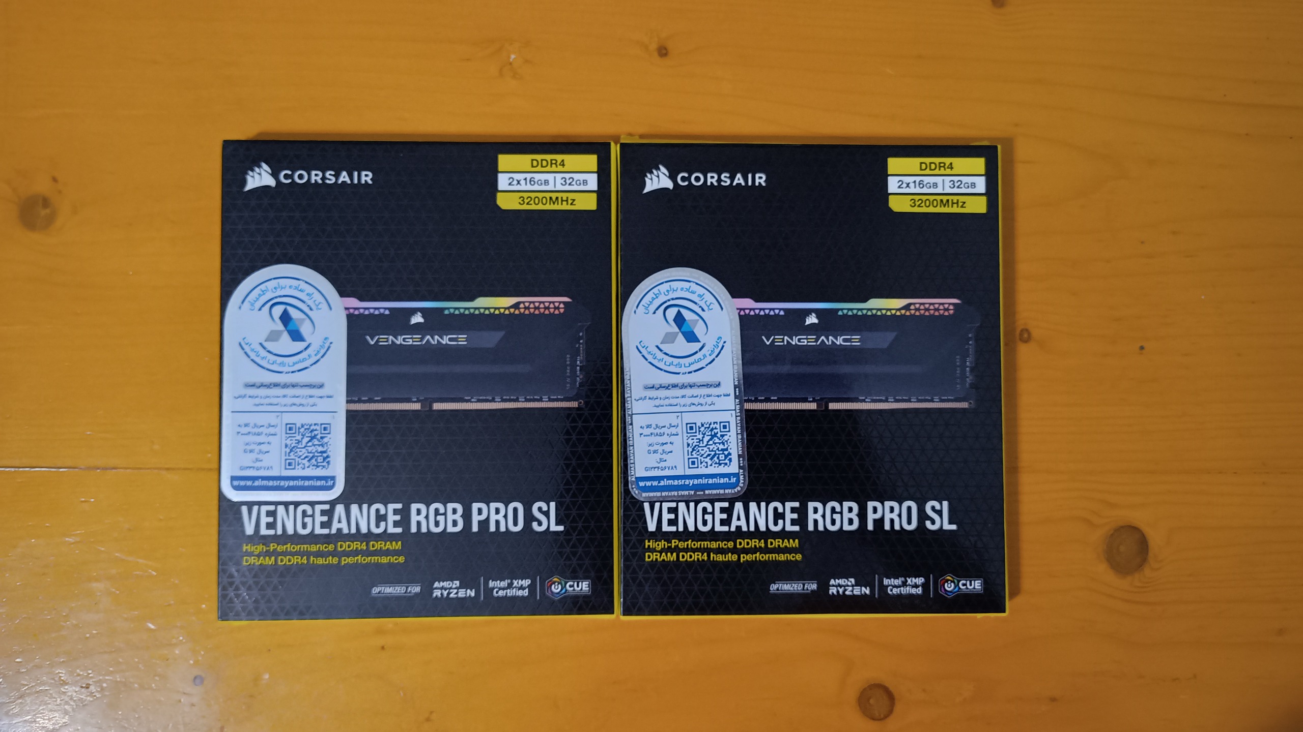 Corsair VENGEANCE Pro SL 32GB 3200 قیمت استعلامی