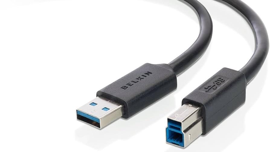 کابل USB 3 A-B پرینتر اصلی 1/8 متری درجه 1