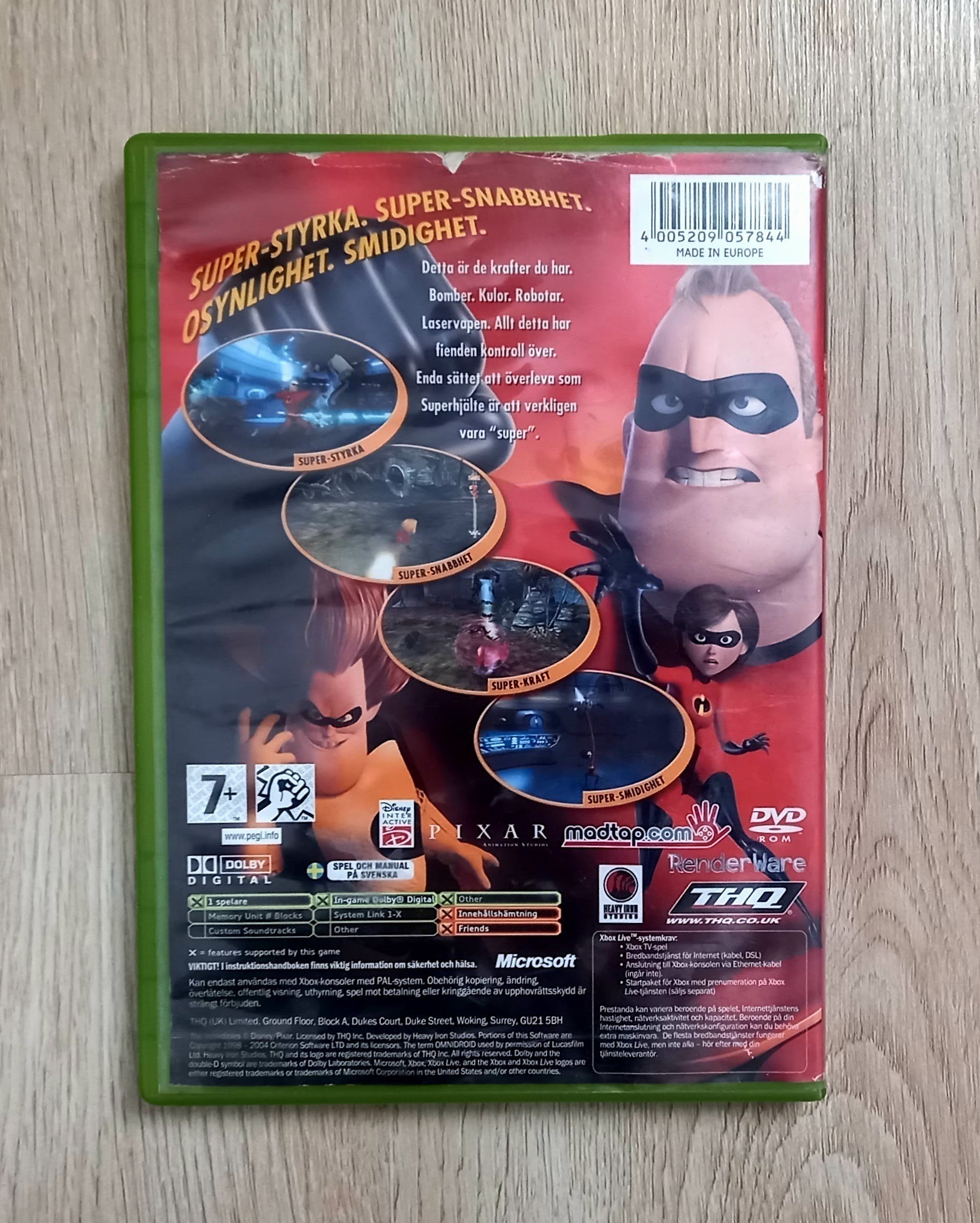 The Incredibles - xbox classic نایاب و آرشیوی