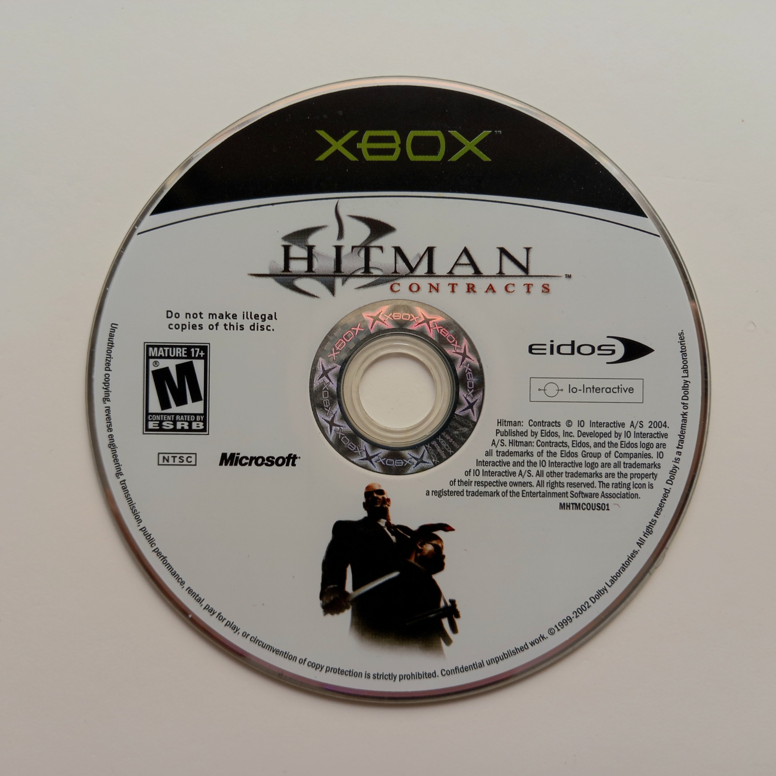 Hitman Contracts - xbox classic ریجن امریکا