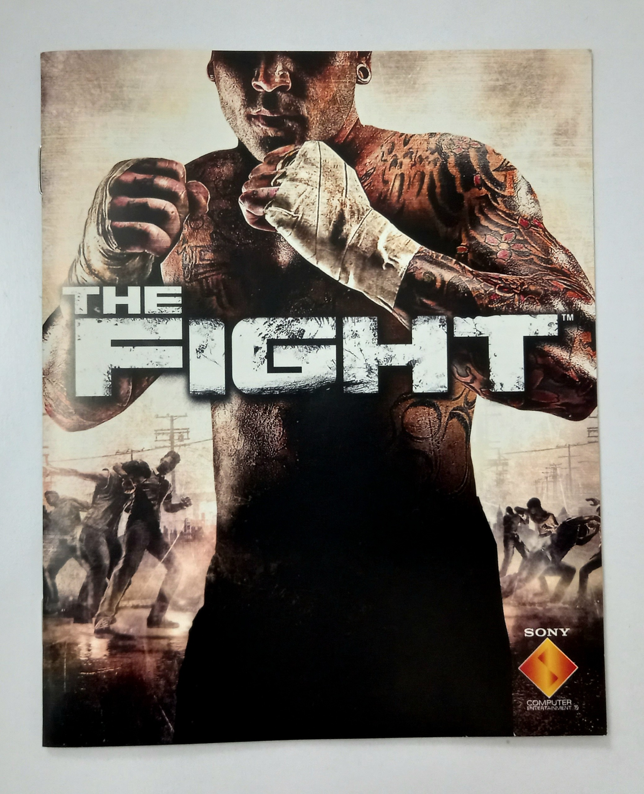دفترچه ارجینال بازی The Fight ps3 نو