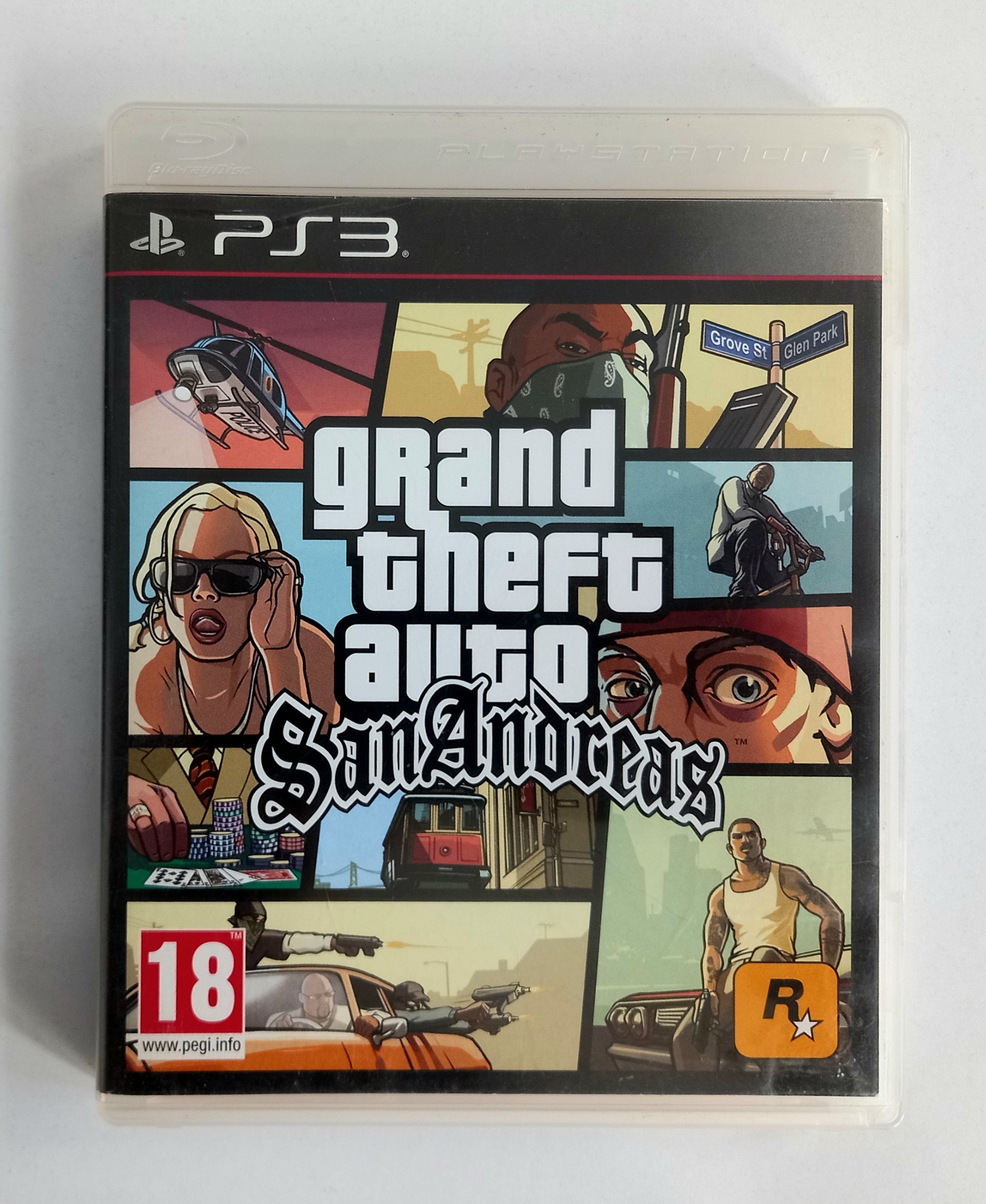 GTA San Andreas دیسک بدون خط و خش - نایاب