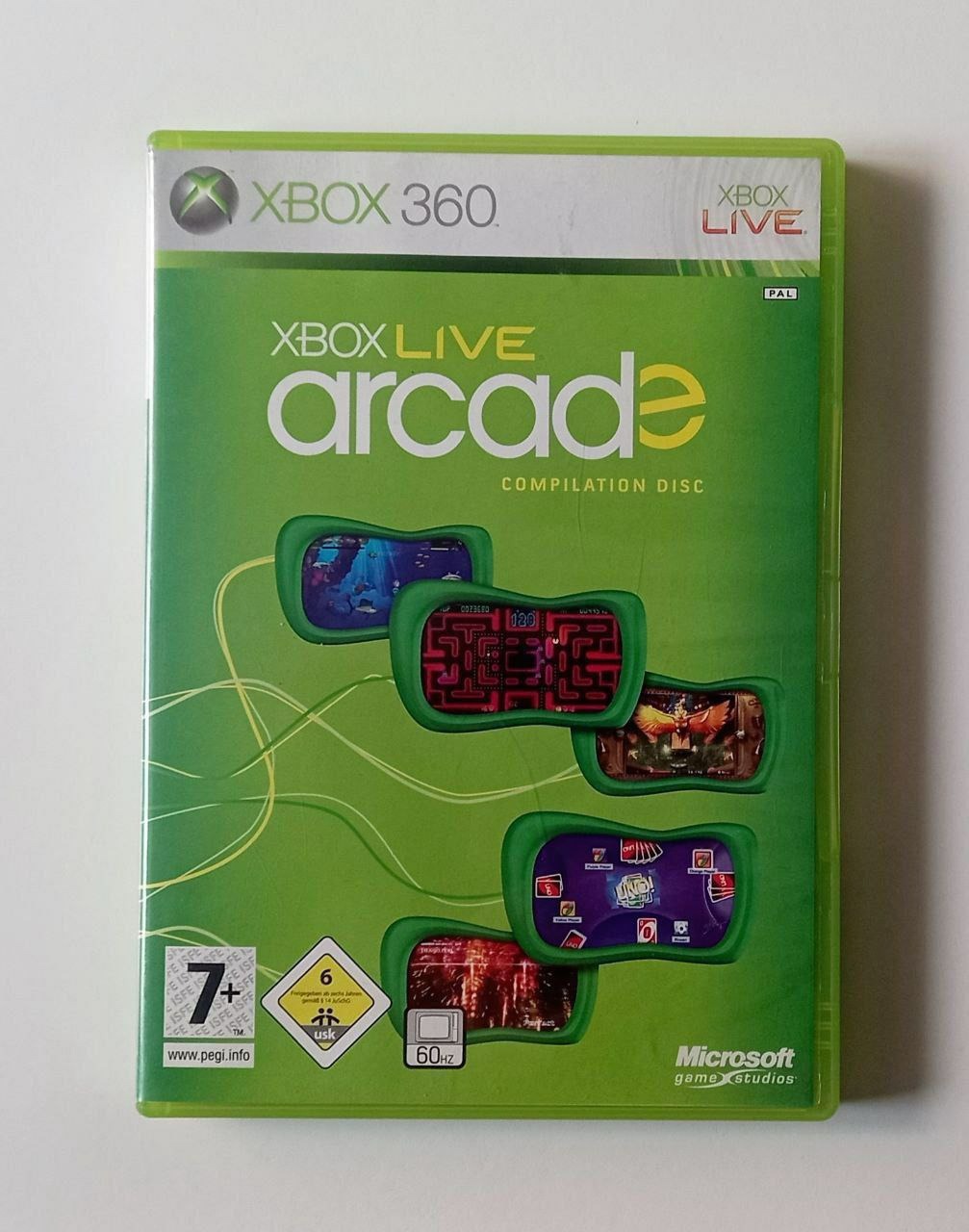 Arcade مجموعه 5 بازی در یک دیسک Pac Man