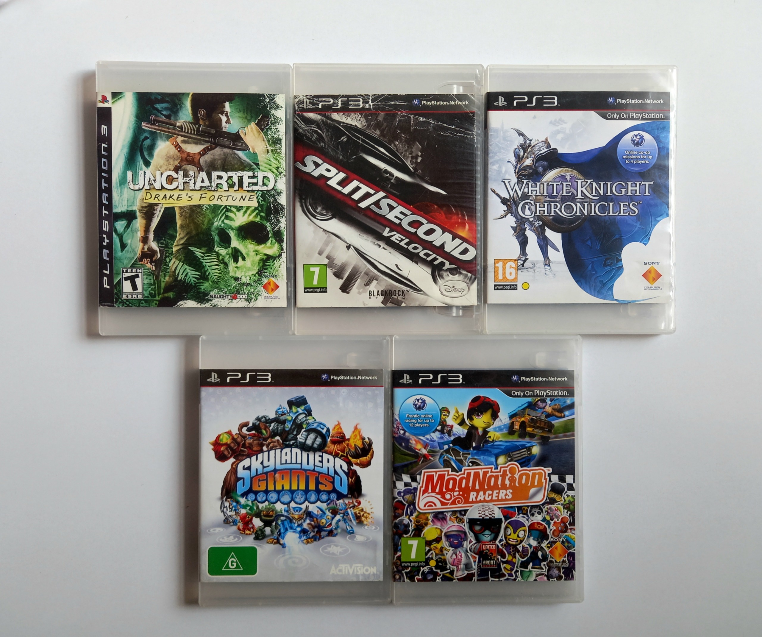 5 سی دی بازی و کاور ارجینال باقاب معمولی فروش باهم