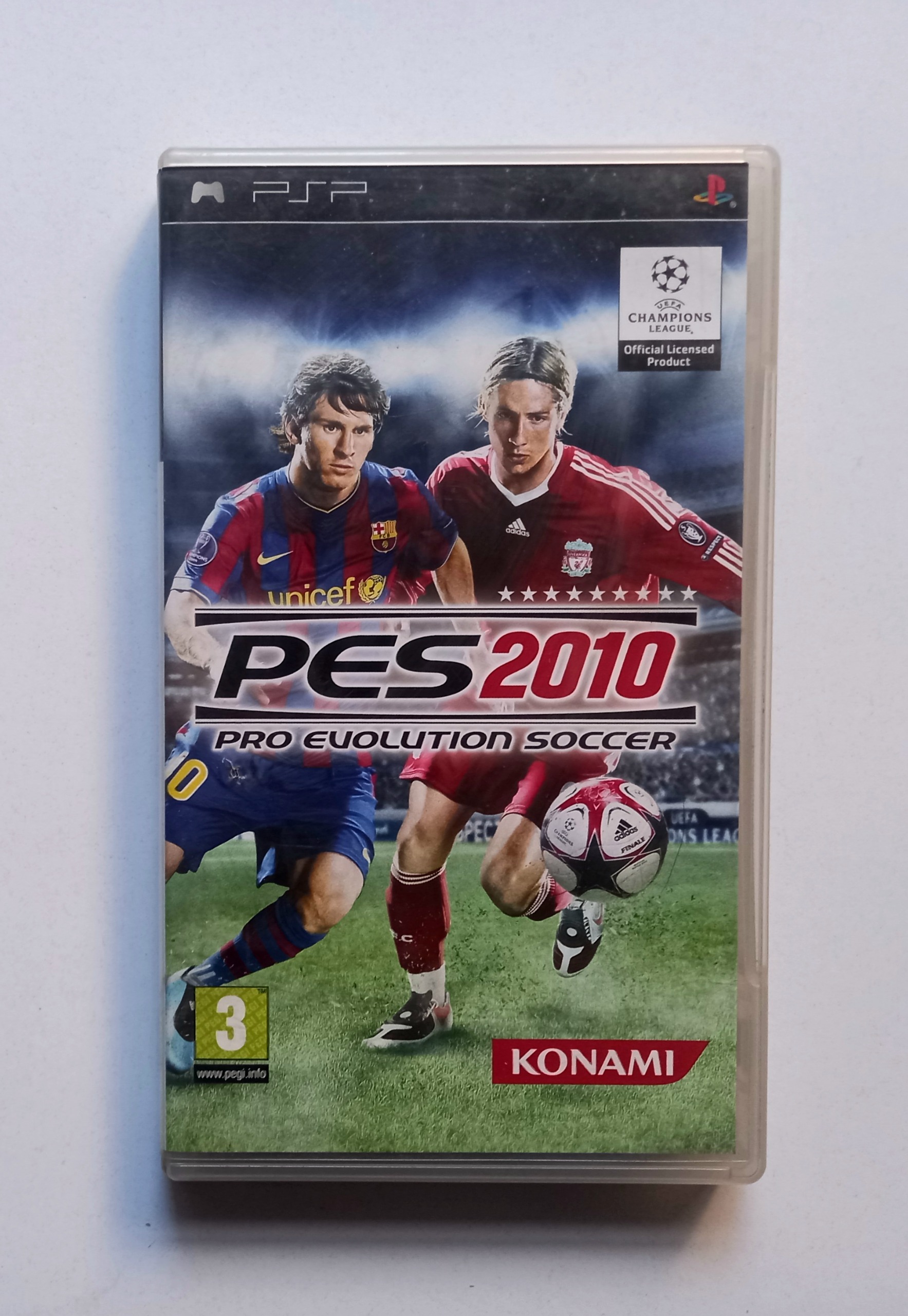 PES 2010 PSP نایاب و آرشیوی با دفترچه