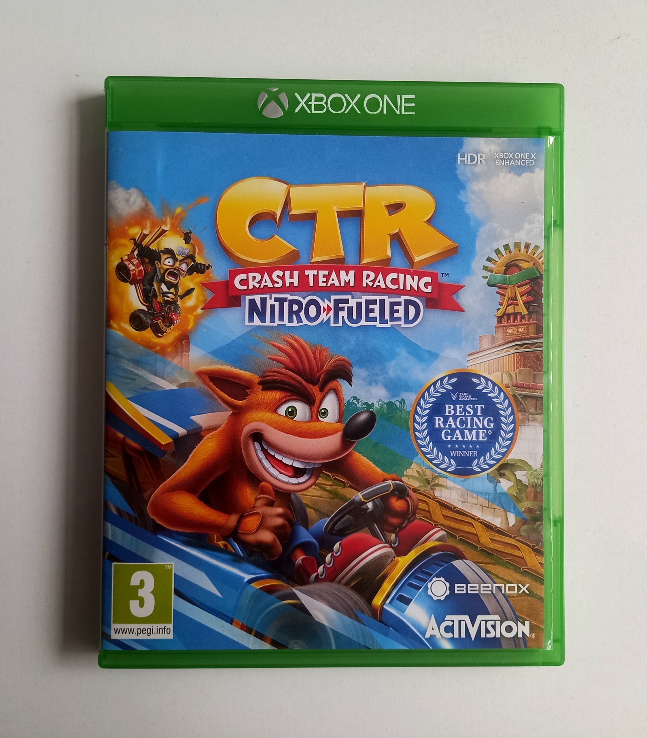 Crash Bandicoot Team Racing CTR Nitro Fueled