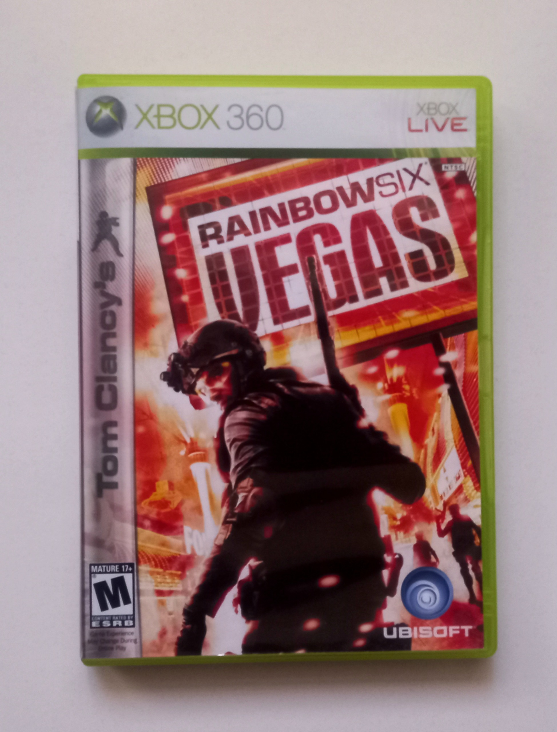 Rainbow Six Vegas بکوارد هم هست قاب شکستگی دارد