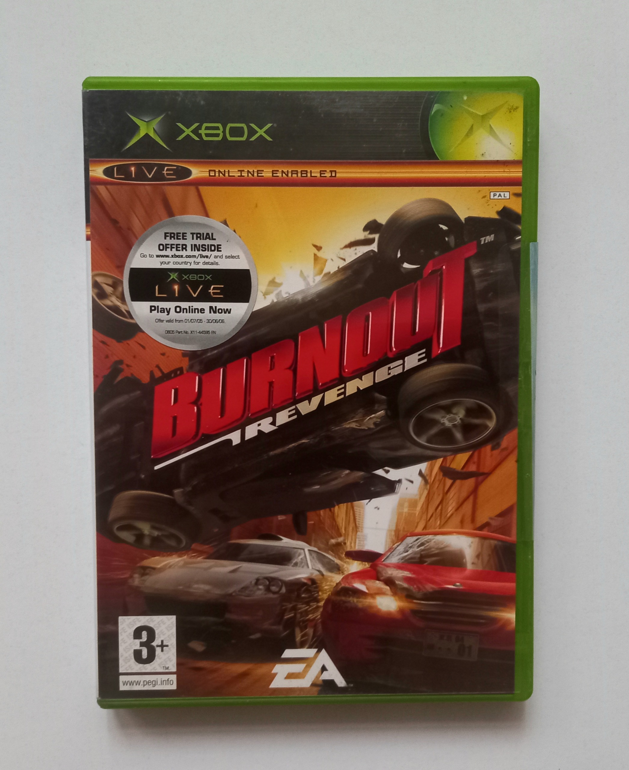 Burnout Revenge Xbox Classic پلمپ توضیحات دارد