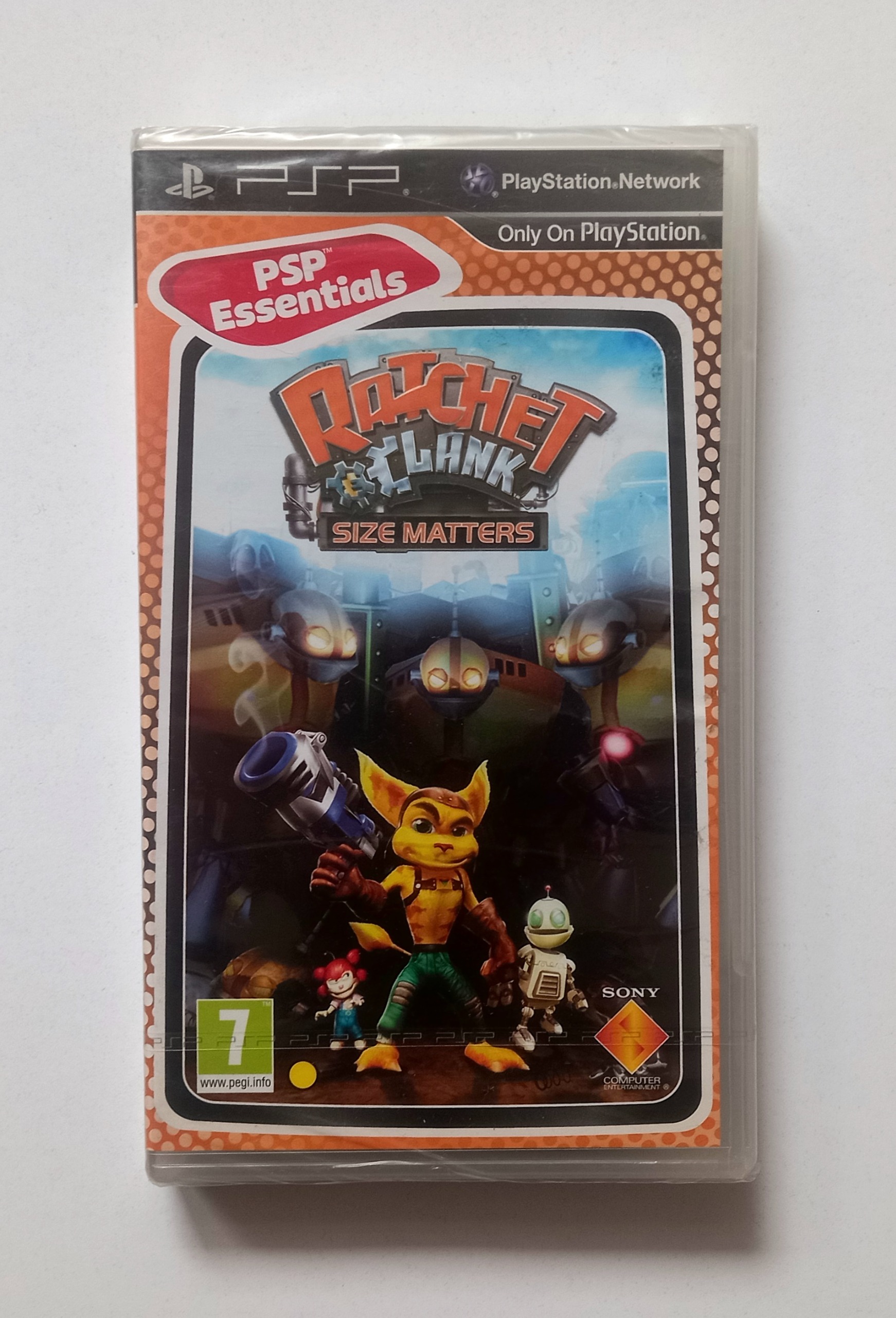 Ratchet And Clank Size Matters PSP با دفترچه
