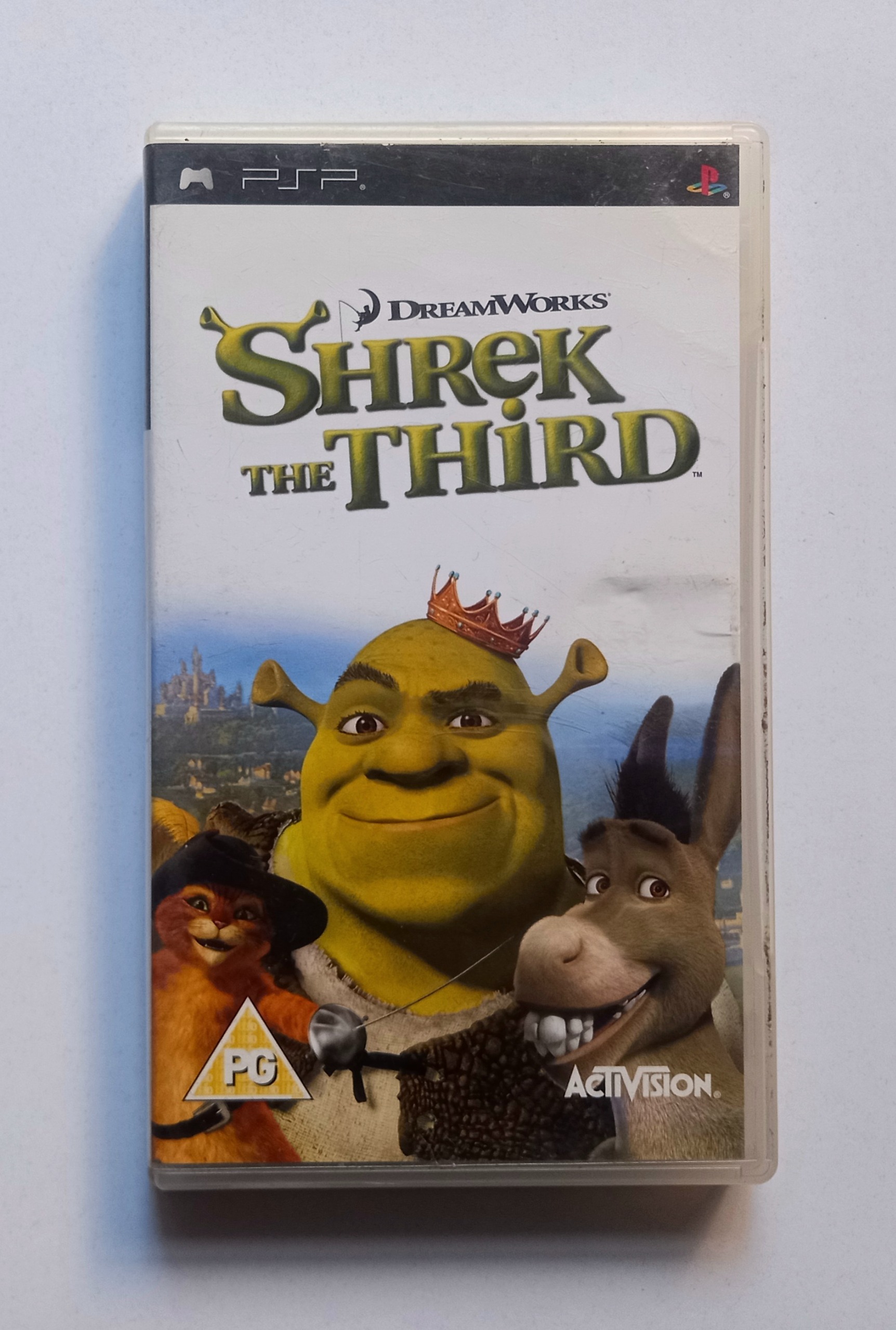Shrek 3 PSP نایاب آرشیوی با دفترچه 1 و 2 نفره