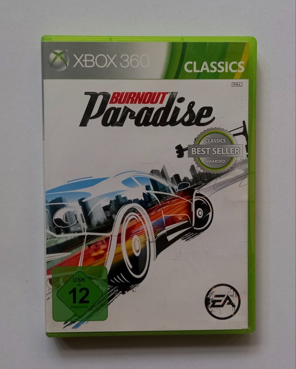 Burnout Paradise بکوارد هم هست بسیار نایاب