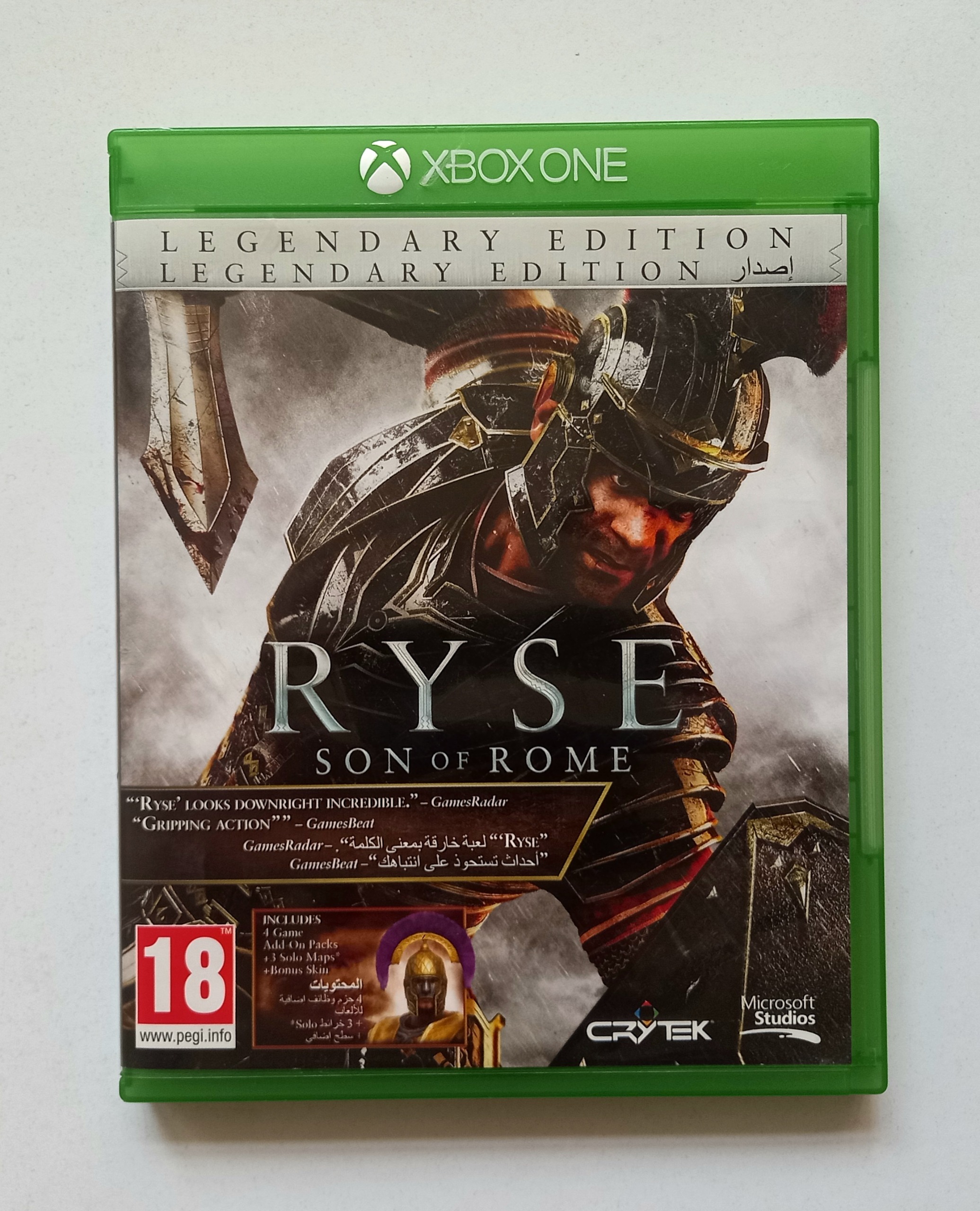 در حد آک Ryse Son Of Rome Legendary Edition