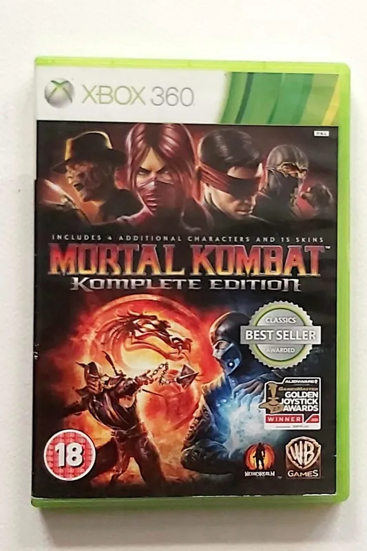 Mortal Kombat Complete Edition xbox 360 and one