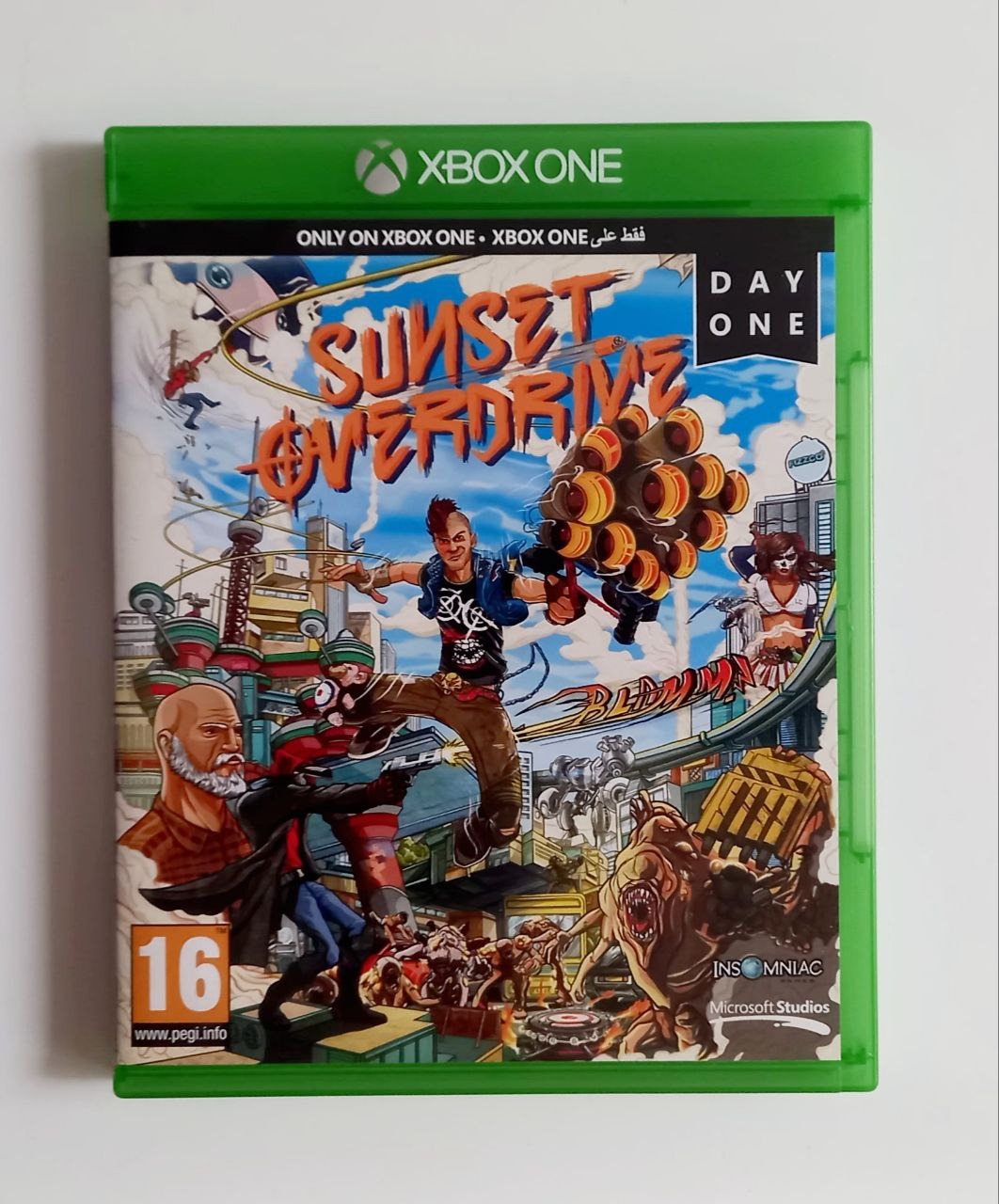 Sunset Over Drive بدون خط و خش انحصاری و نایاب