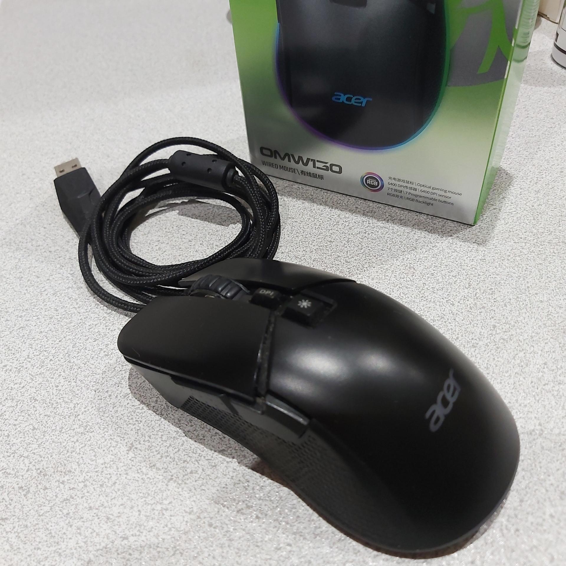 موس مخصوص بازی ایسر مدل OMW130