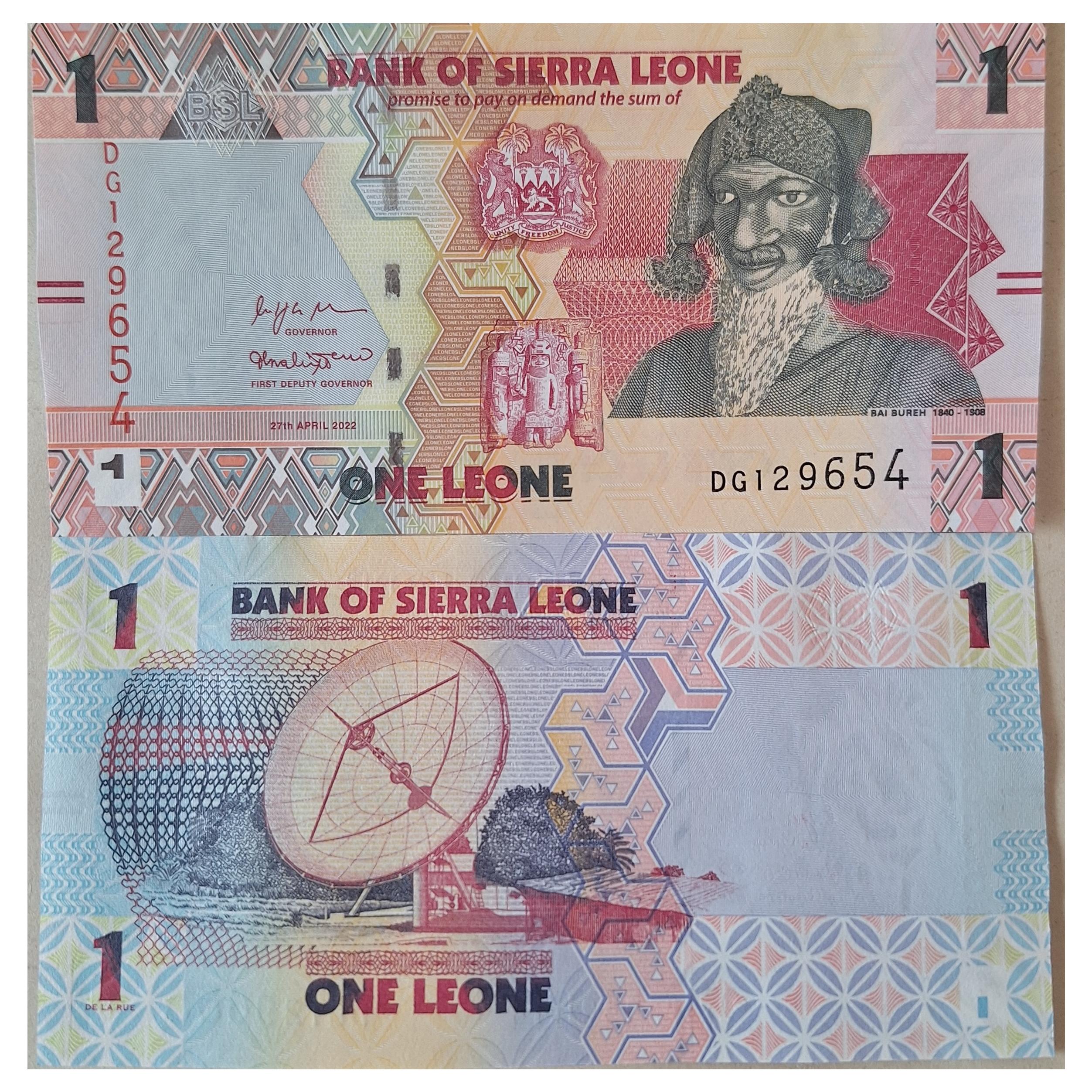 یک لئون سیرالئون جفت بانکی 14040297